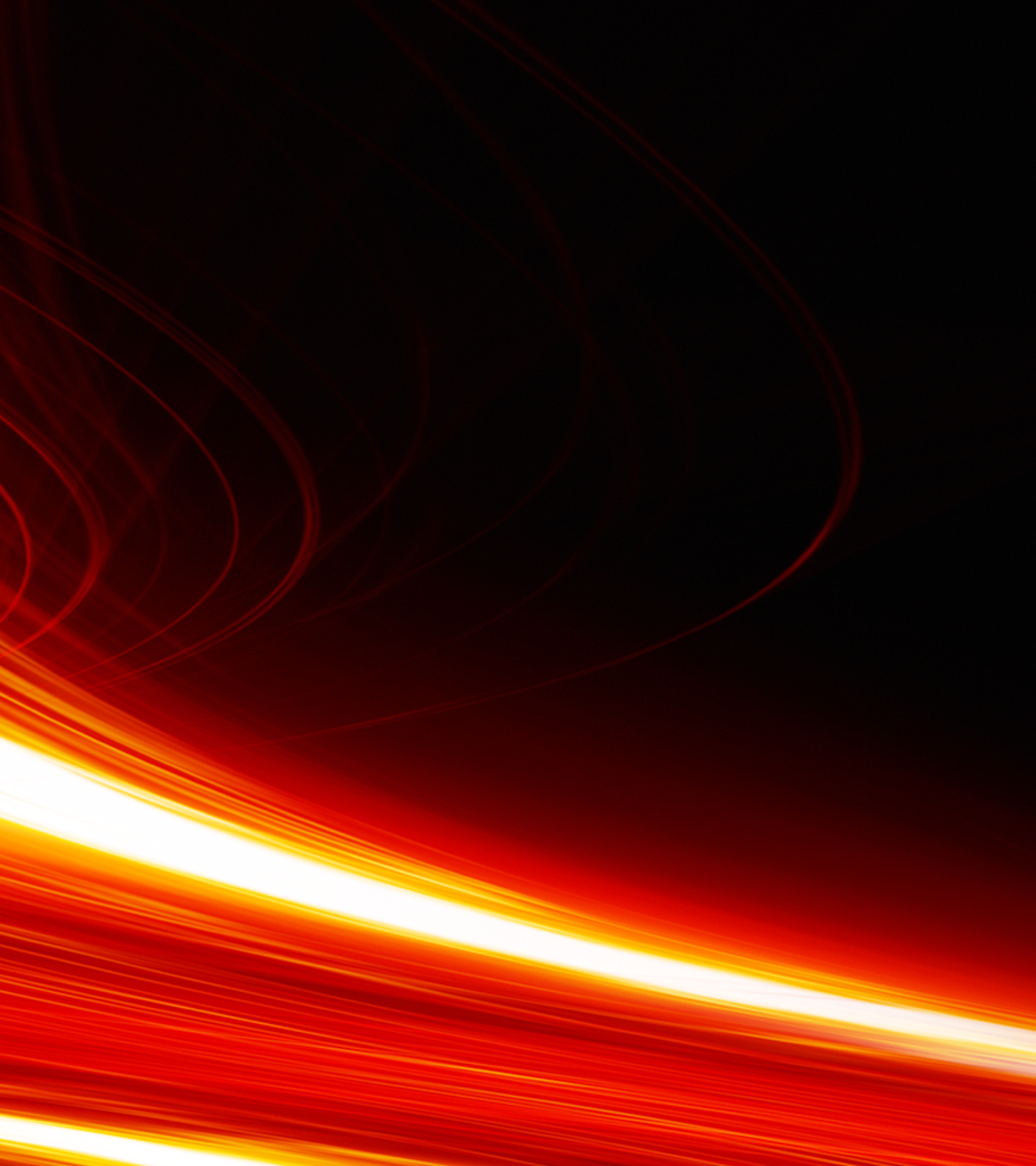 Picture of red light flares  on black background