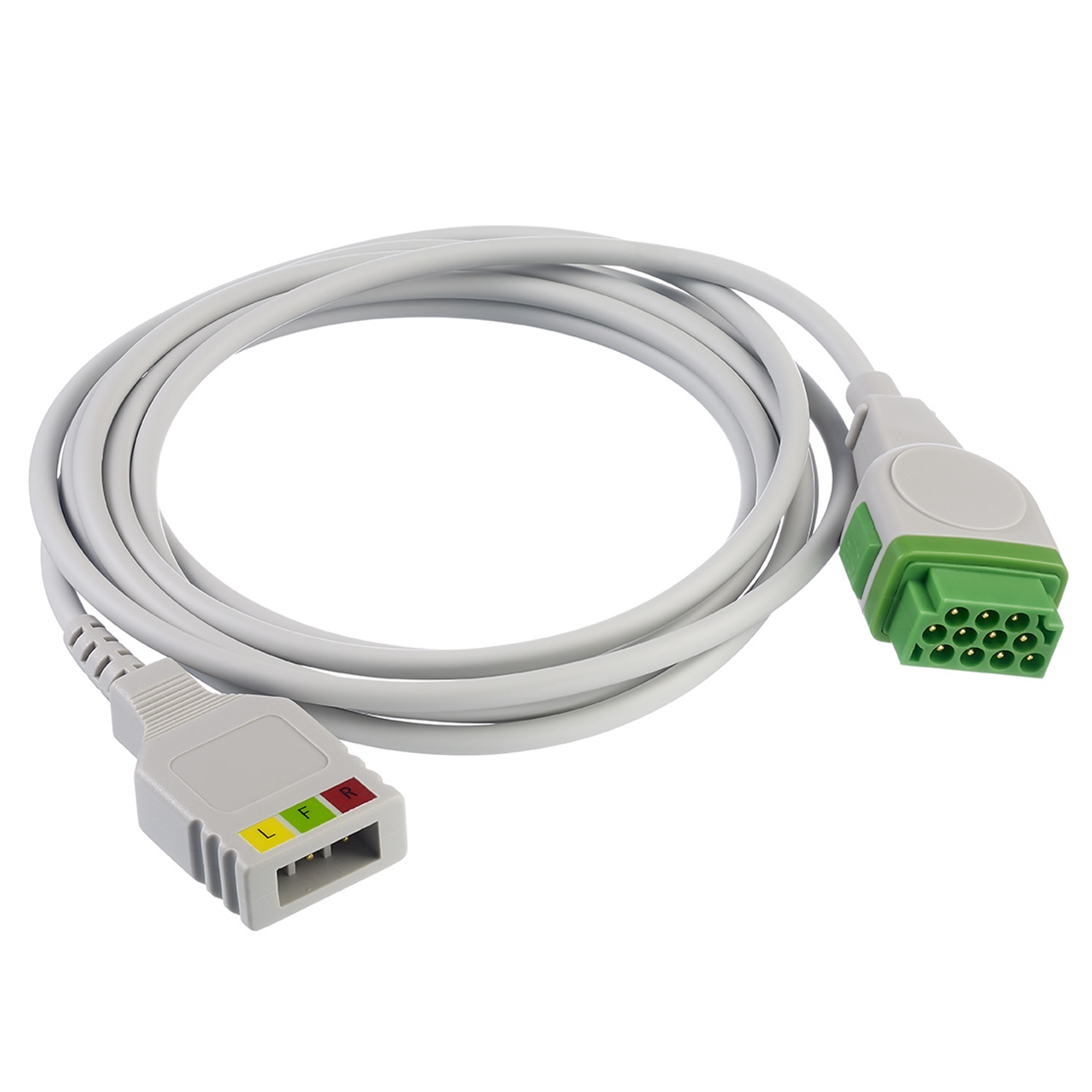GE-Marquette 3 lead ECG trunk cable 