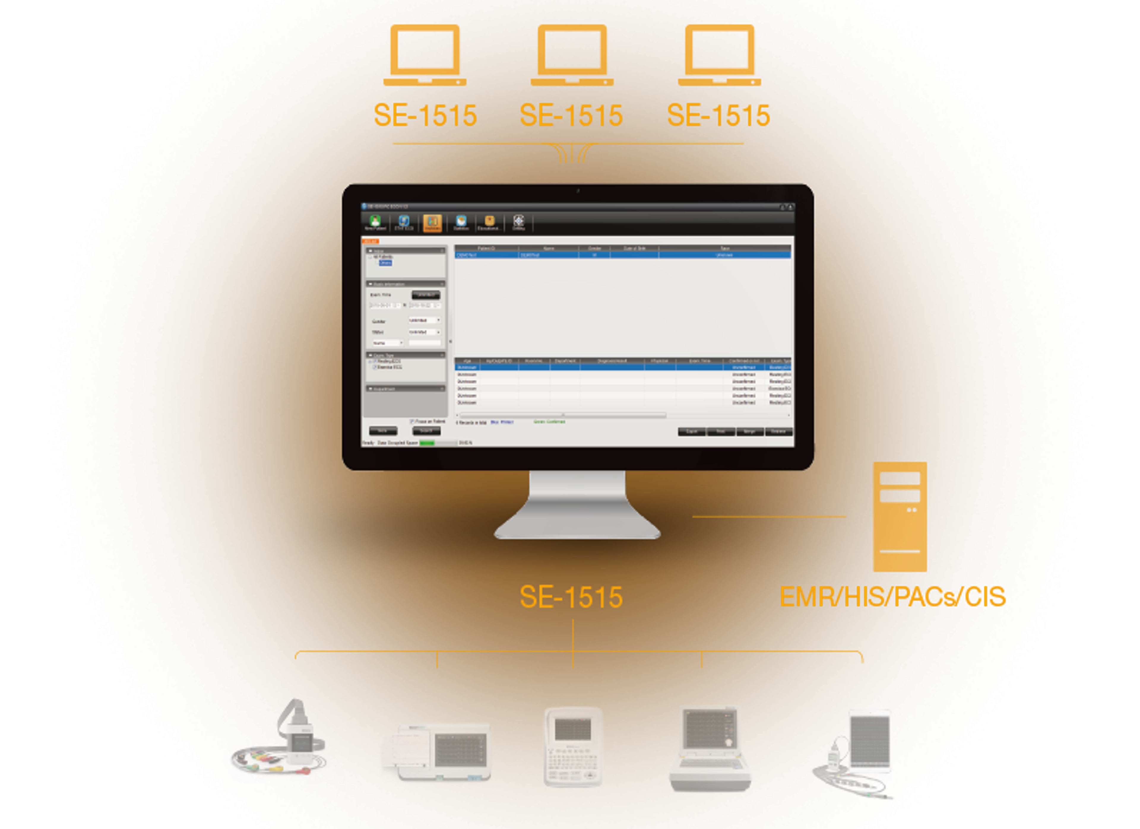 Edan SE1515 WorkStation - 3