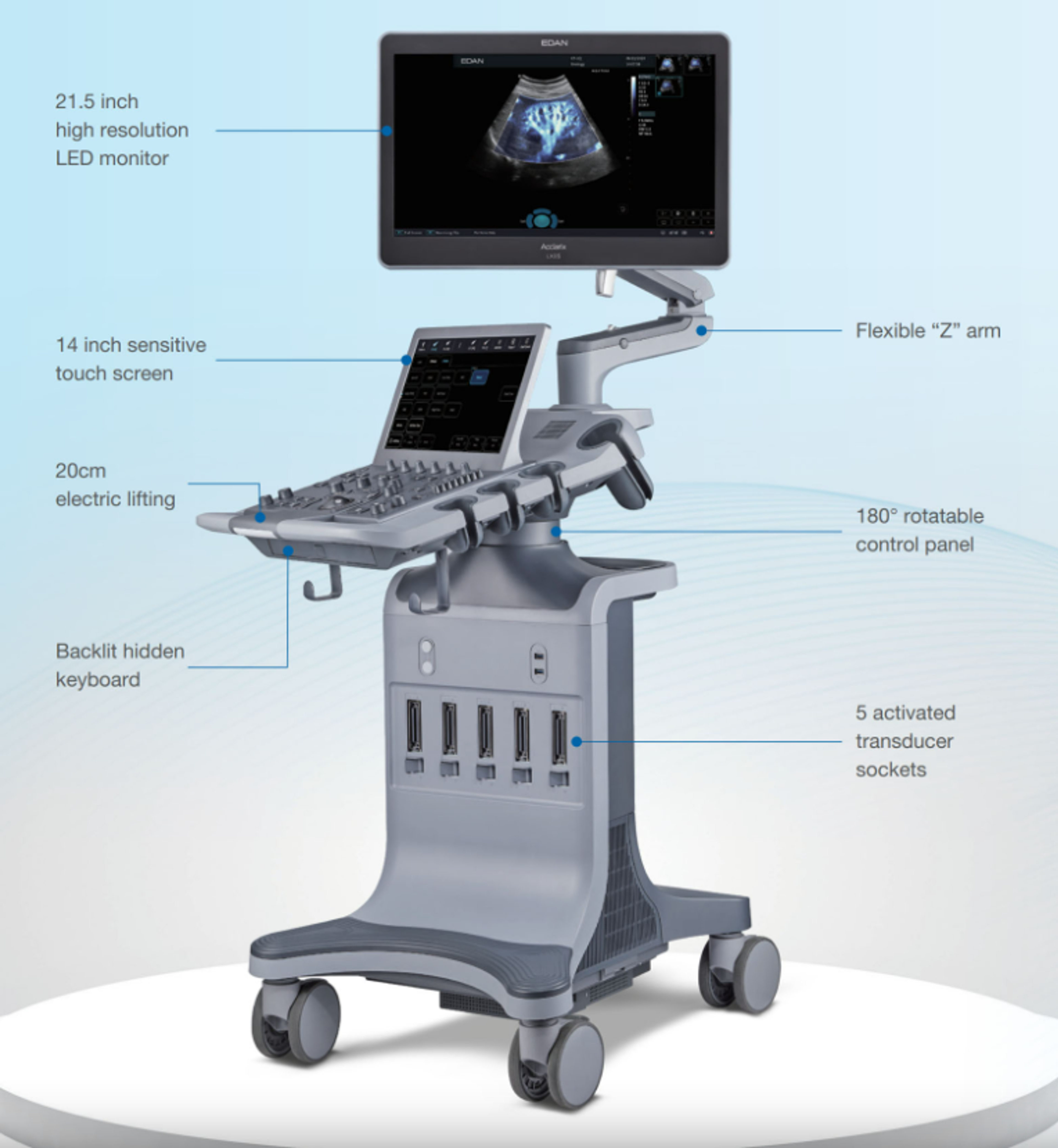 Edan Acclarix LX85 Ultrasound - 2