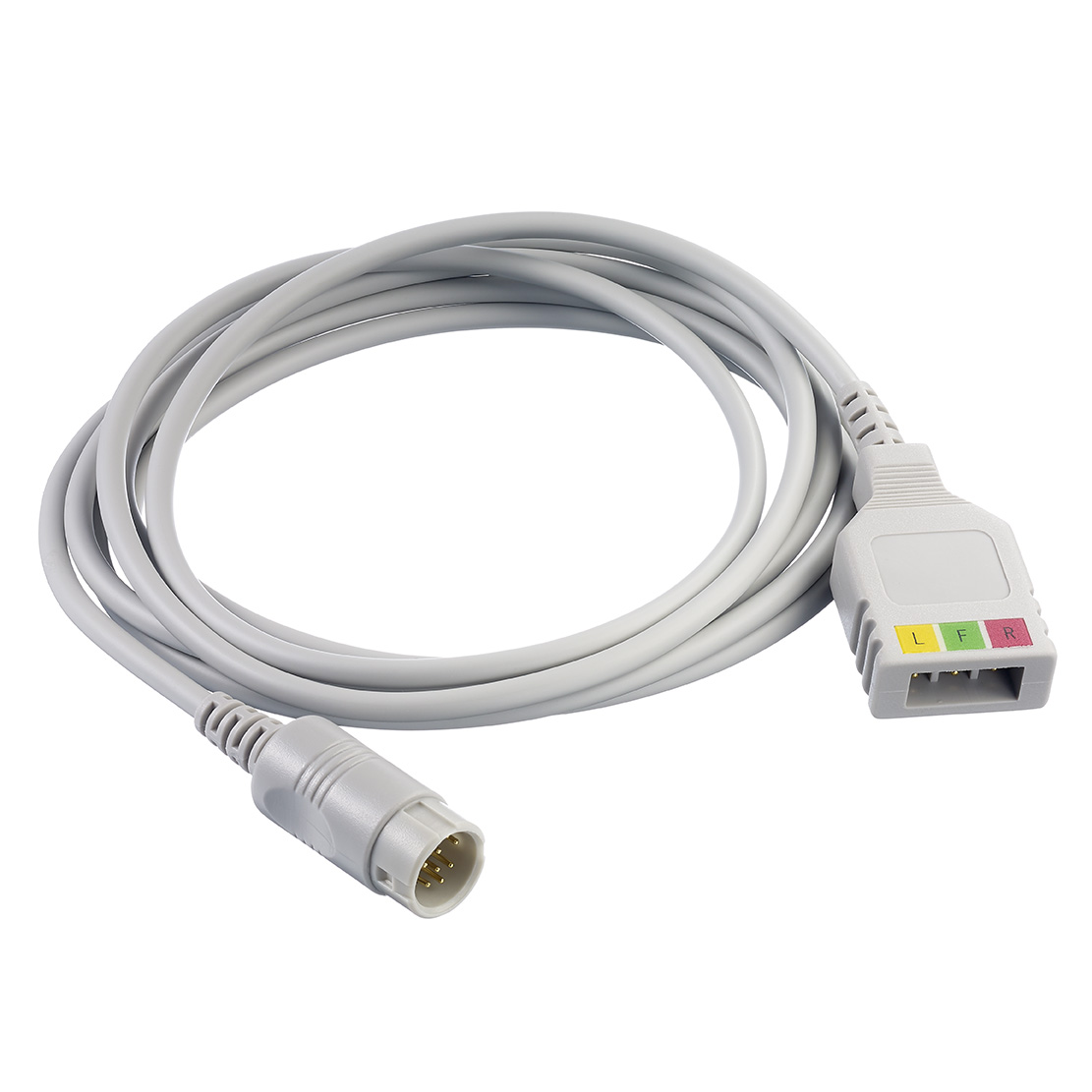 Philips 3 lead ECG trunk cable to accept VS/VR leadwires
