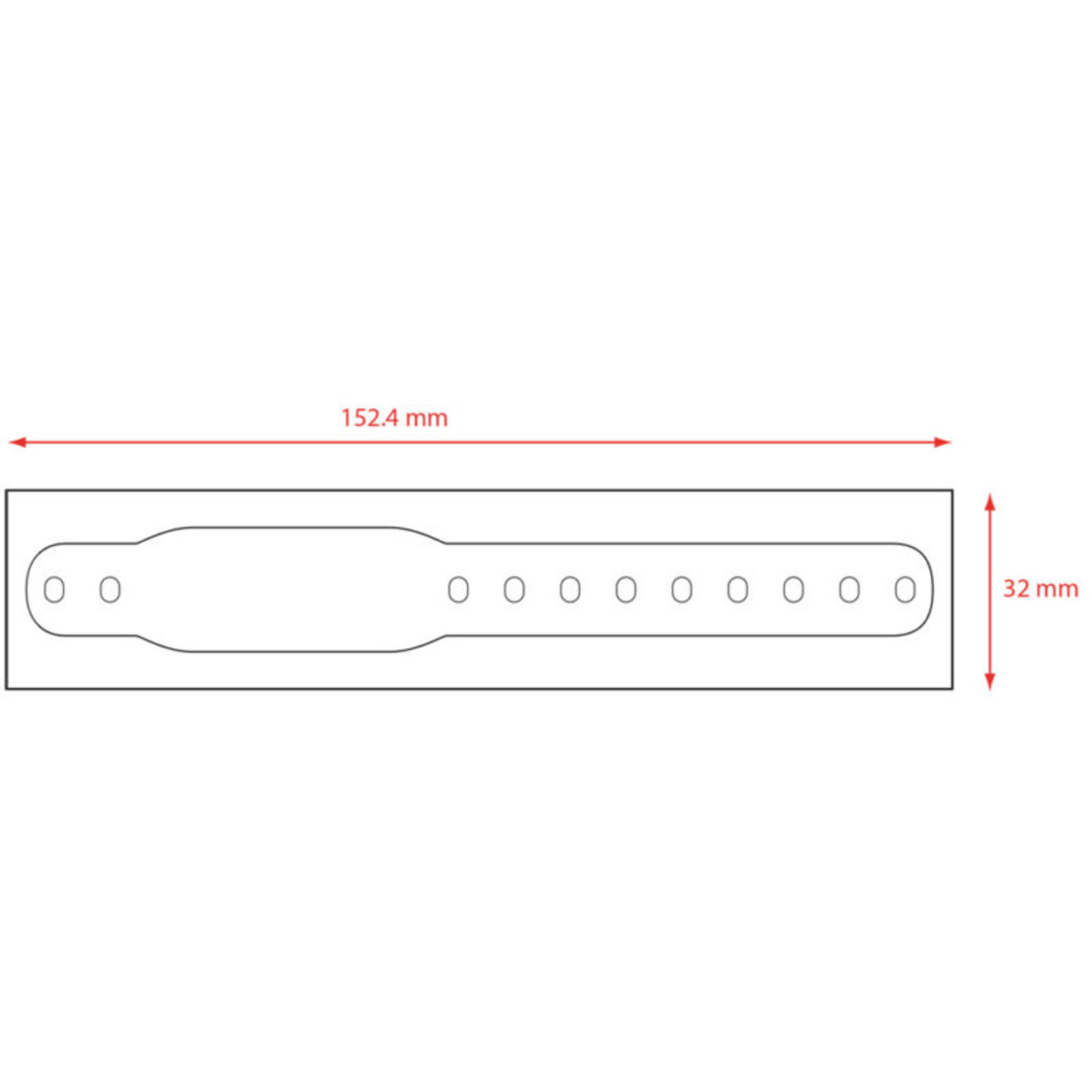 TODFAST 20mm clasp-fastening child hospital wristband - 2