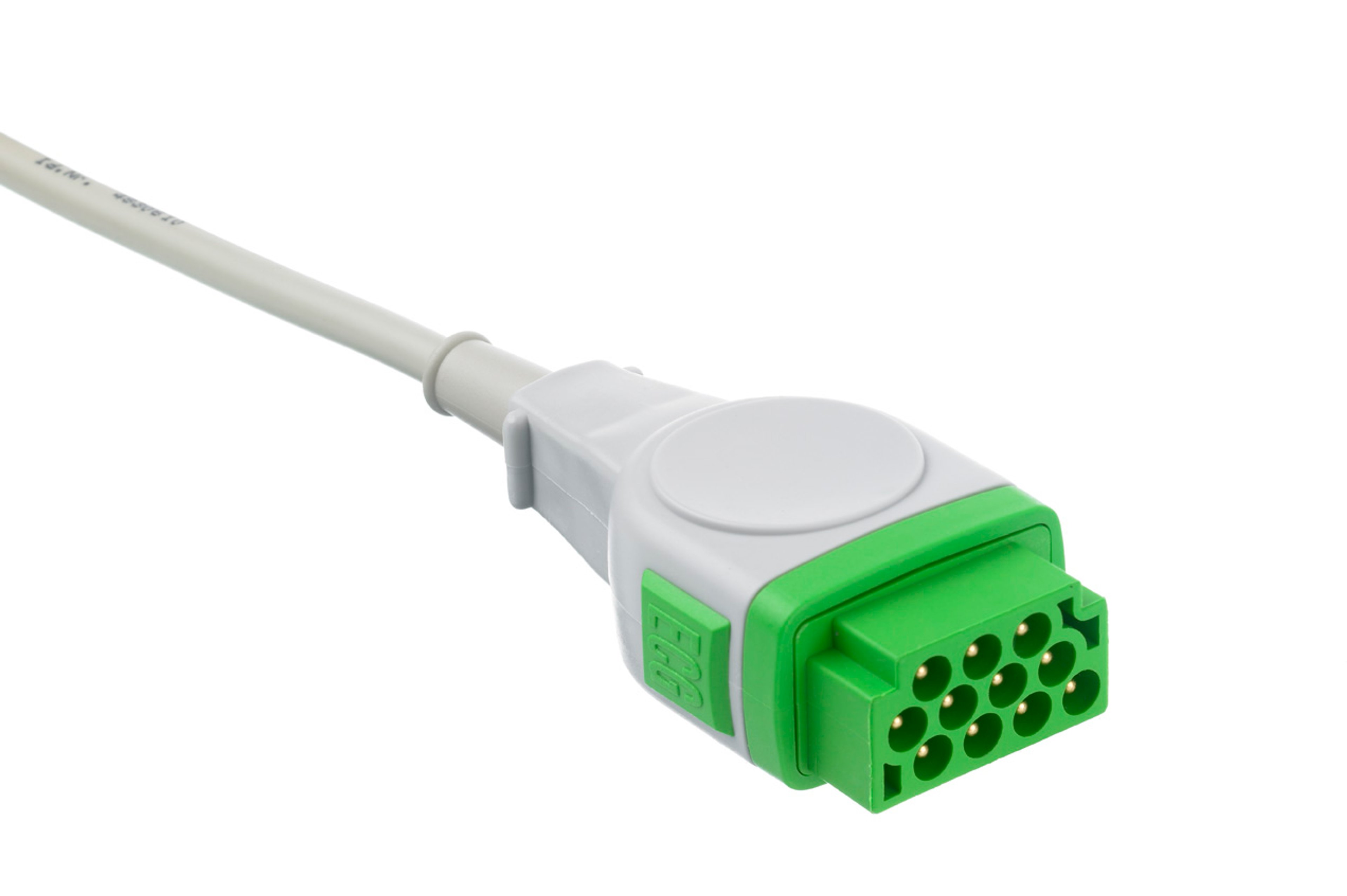 GE 3 lead ECG trunk cable multilink – green plug - 2