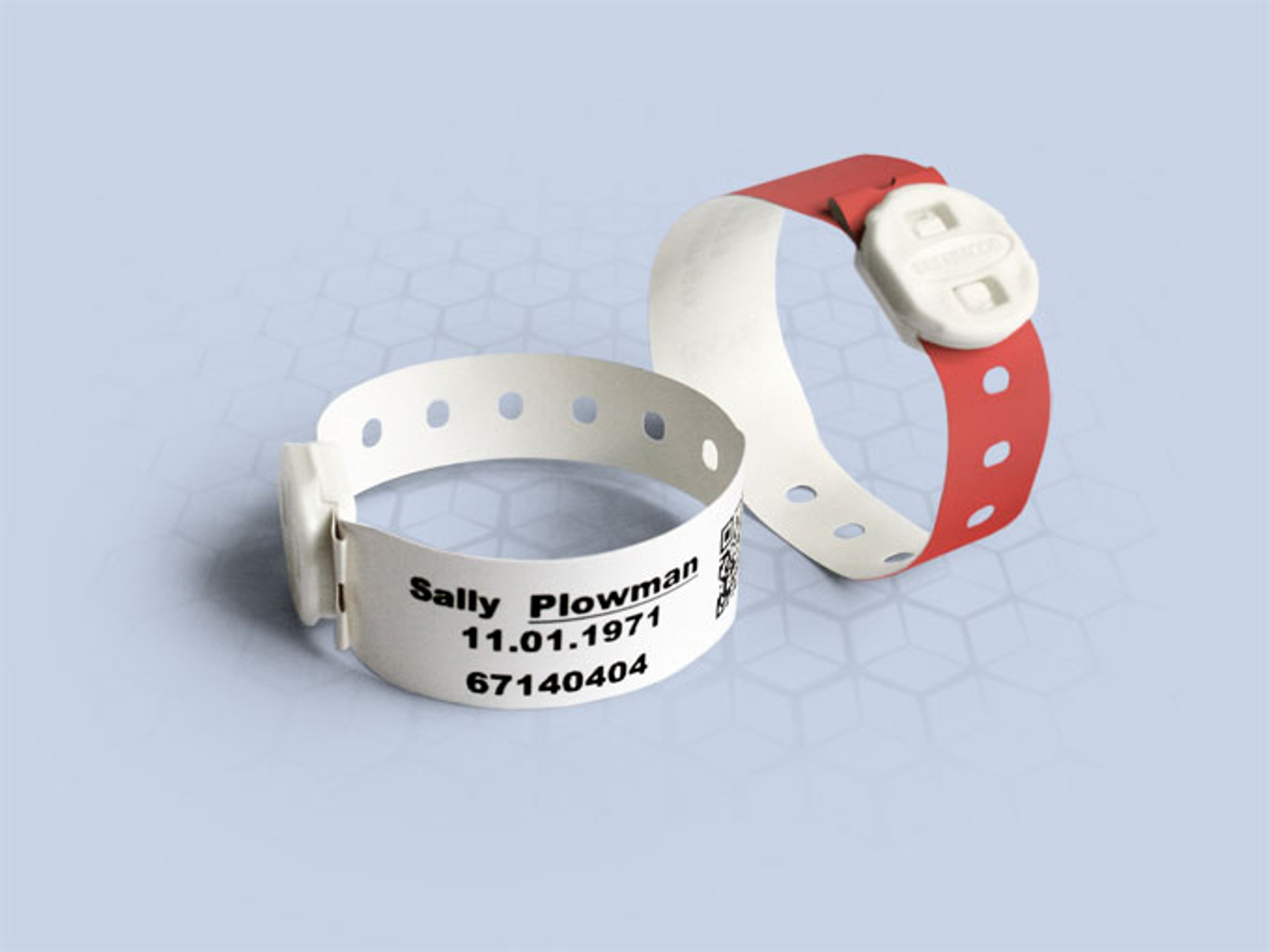 TODFAST-LCB low-cost 20mm clasp-fastening child hospital wristband