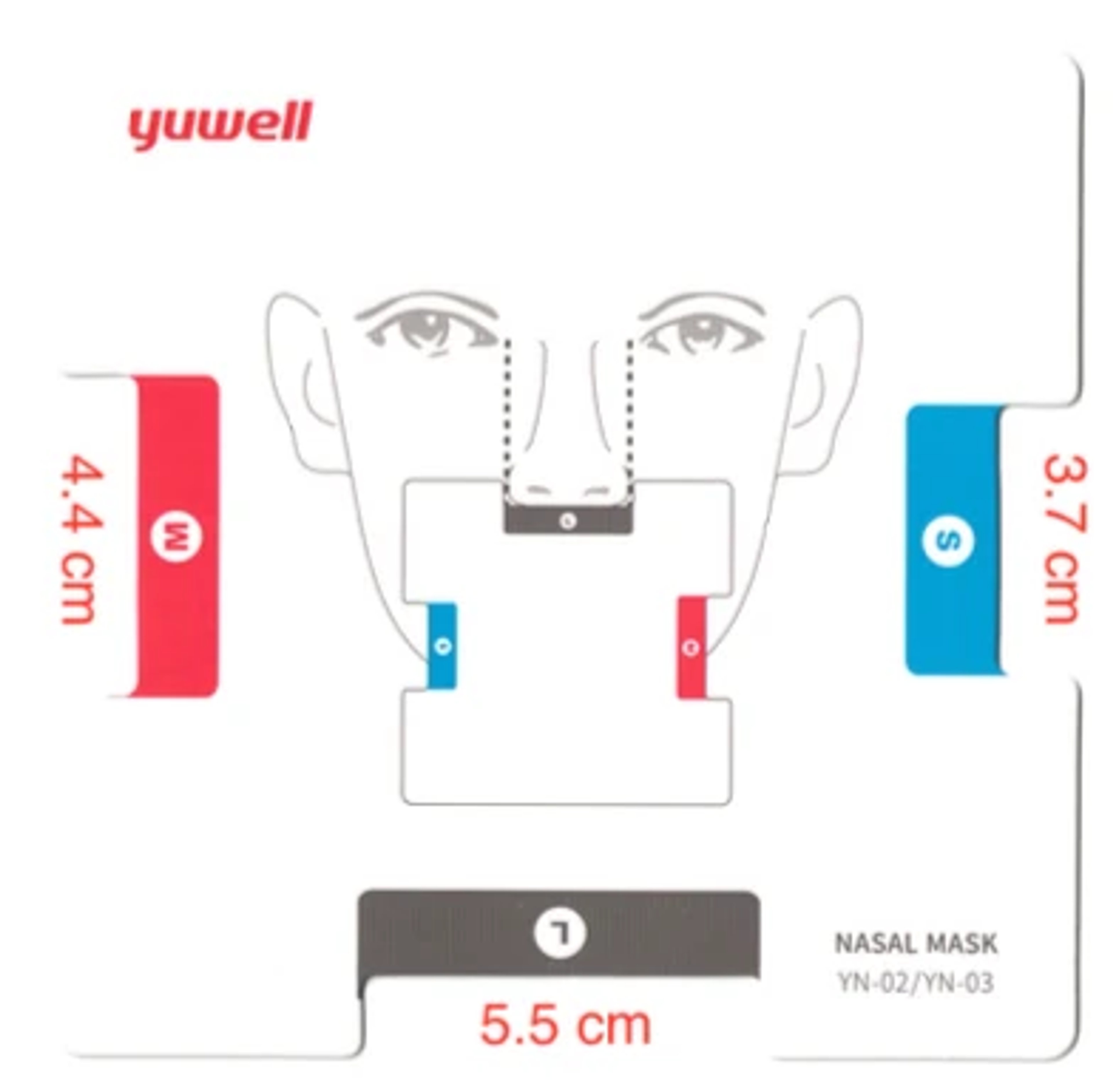 YN-02 Nasal Mask - 2