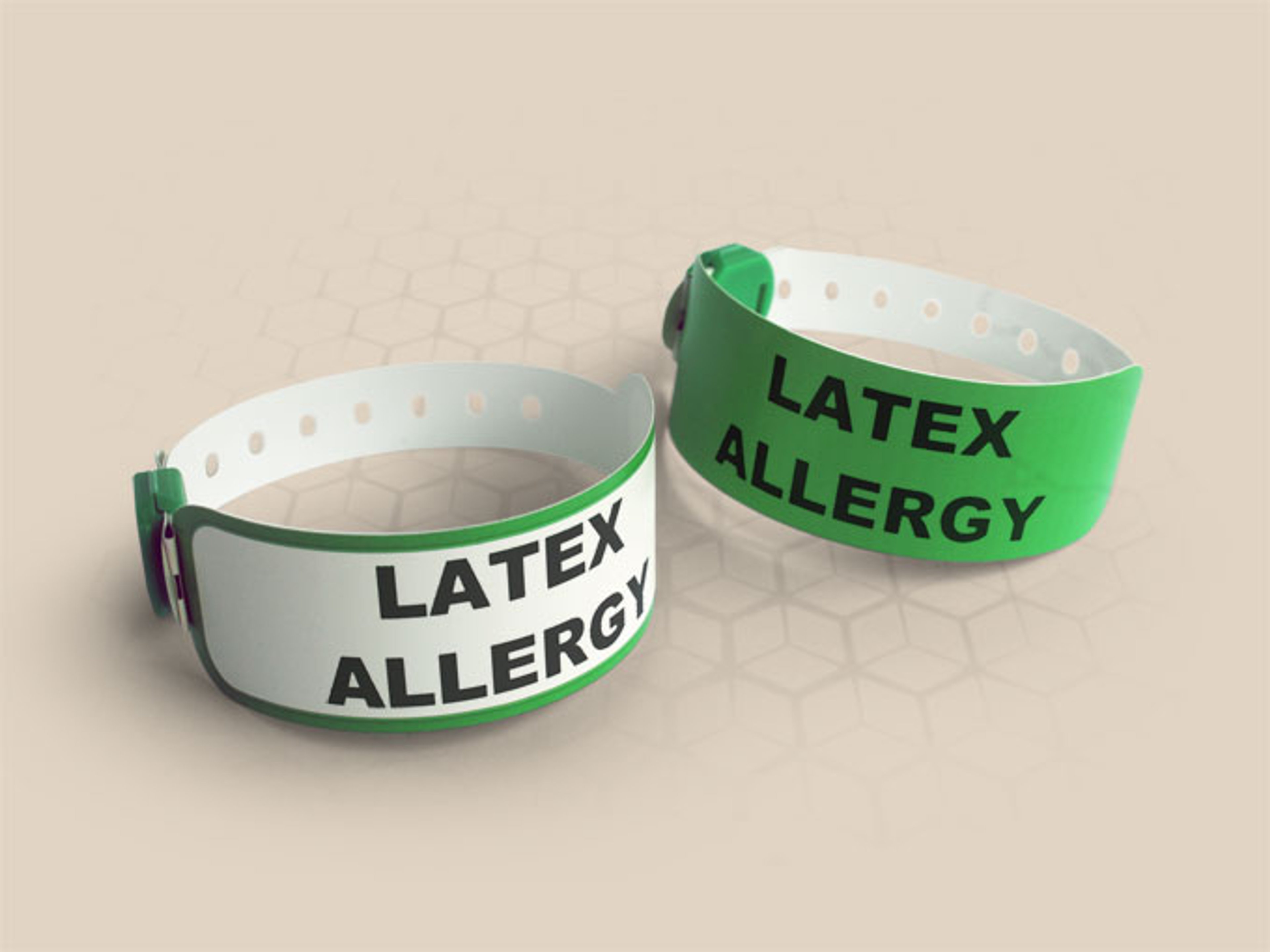 ALERT customised medical alert 30mm clasp-fastening adult hospital wristband - 2