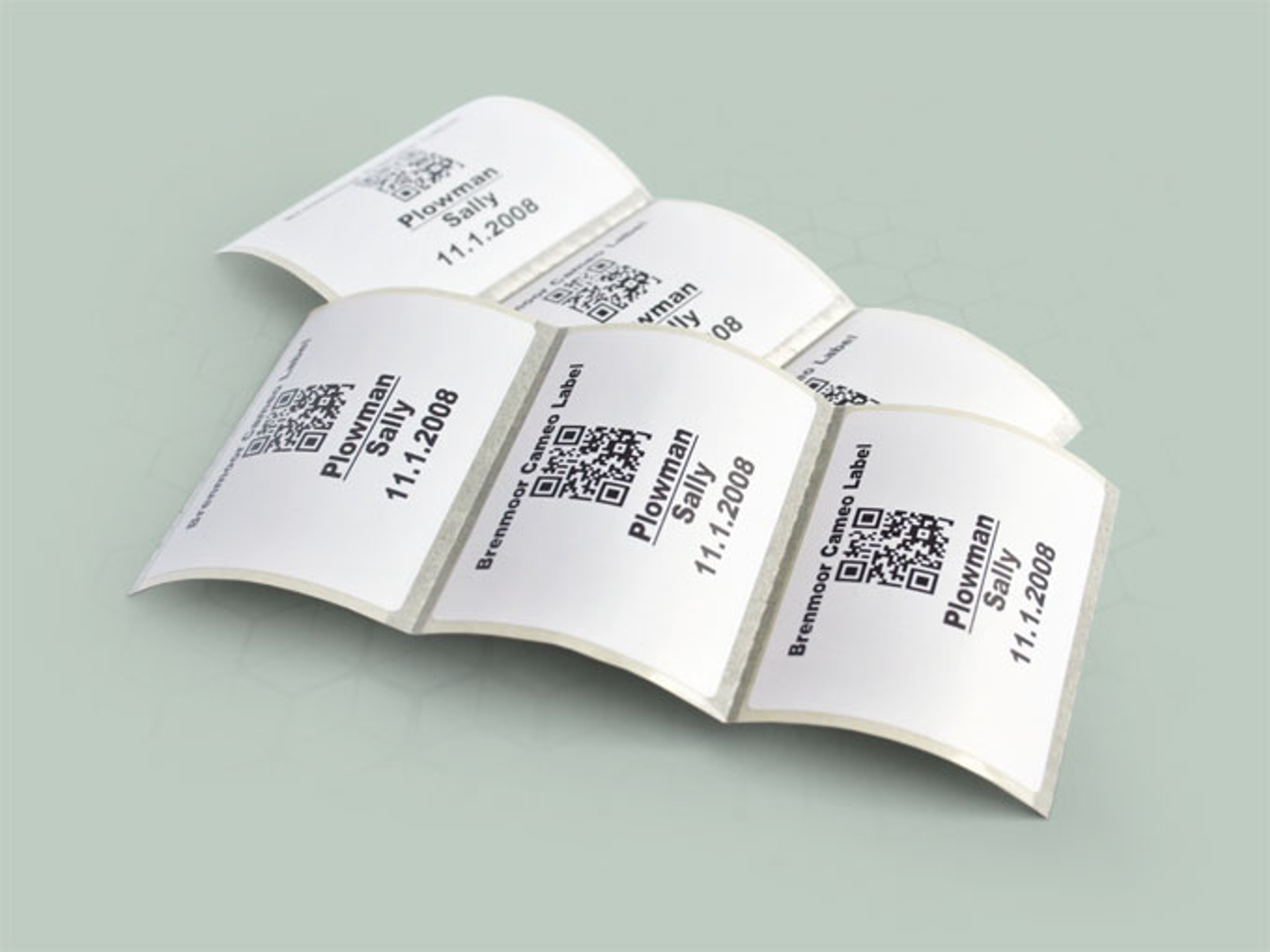 CAMEO LABEL reliable 37mm label for patient sample tube