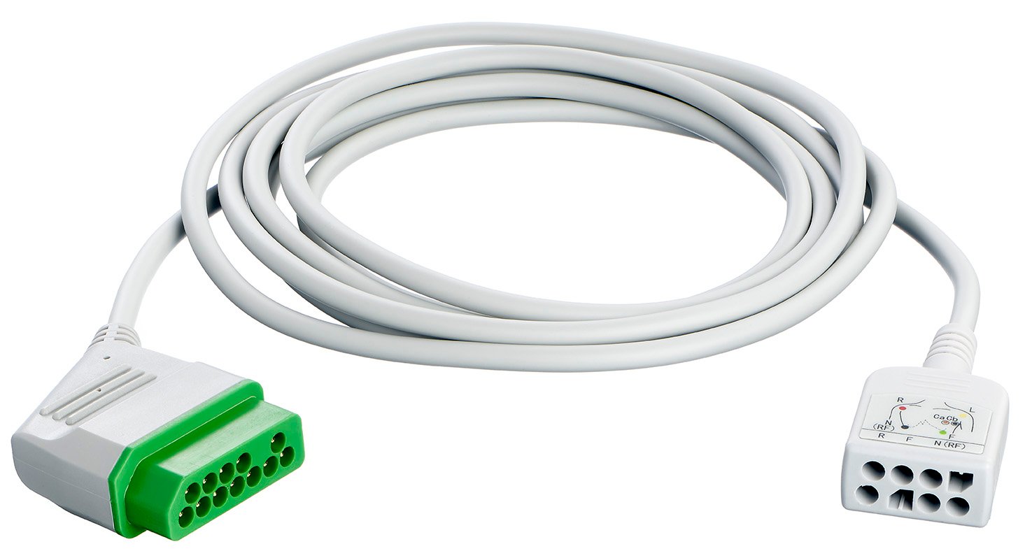 ECG Trunk Cable 9ft 3/6 Lead