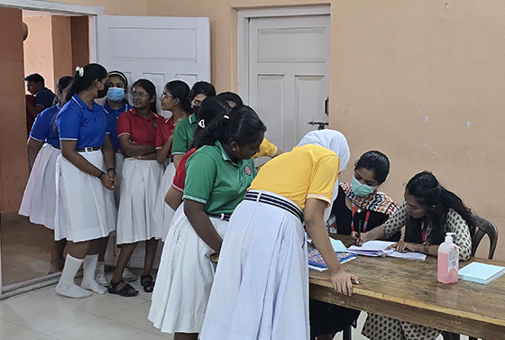Caritas Family Hospital Conducts Free Ophthalmology Camp at Baker Vidyapeed