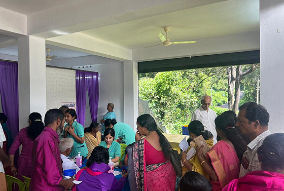Lions Club and Caritas Hospital Join Hands for a Free Multi-Speciality Medical Camp”​