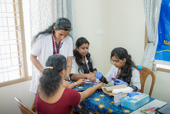 Free multispecialty medical camp