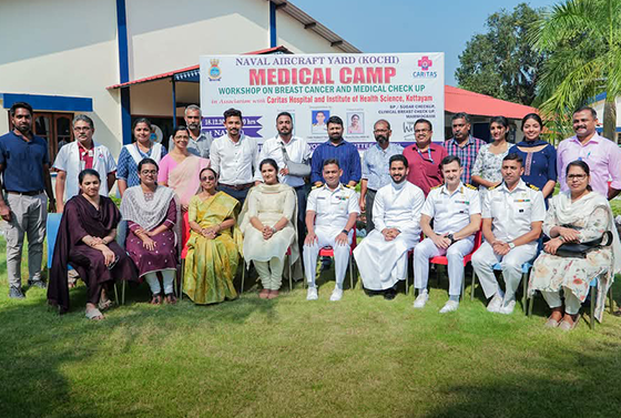 Medical Camp in Naval Base Kochi