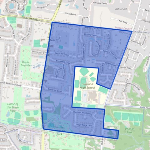 SYMMES-C Precinct map