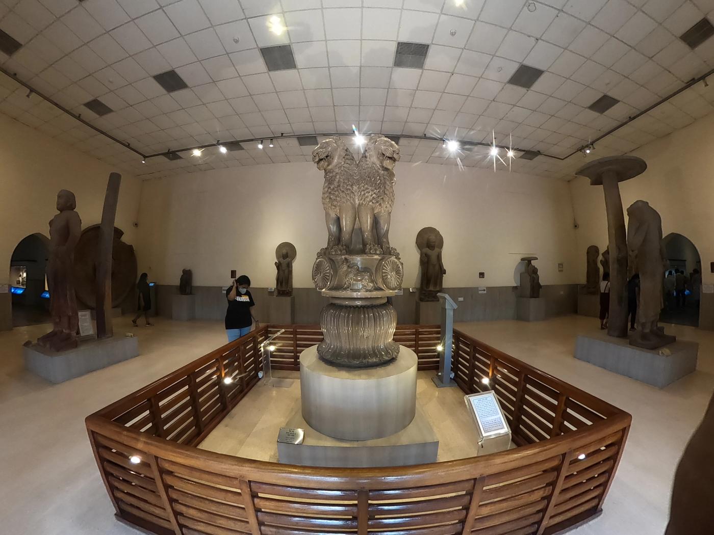 Lion Capital of Ashoka Sarnath — Maurya Empire