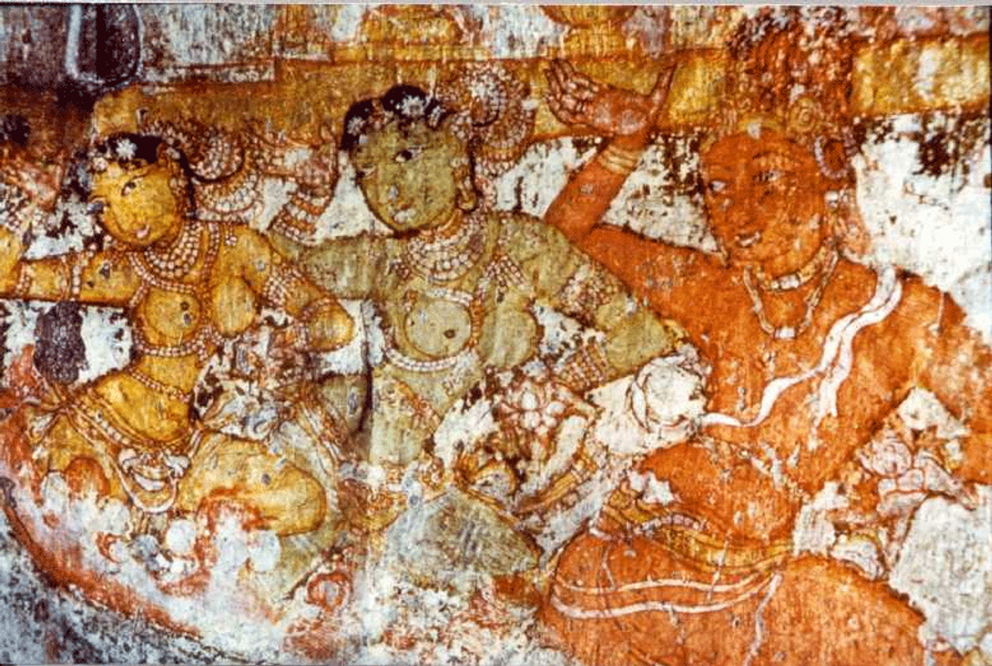 Chola Empire — Chola fresco