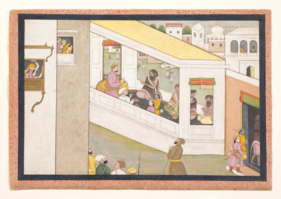 Nainsukh painting — Guler