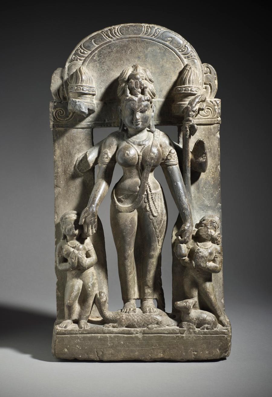Gauri — The Hindu Goddess Gauri LACMA M.82.226