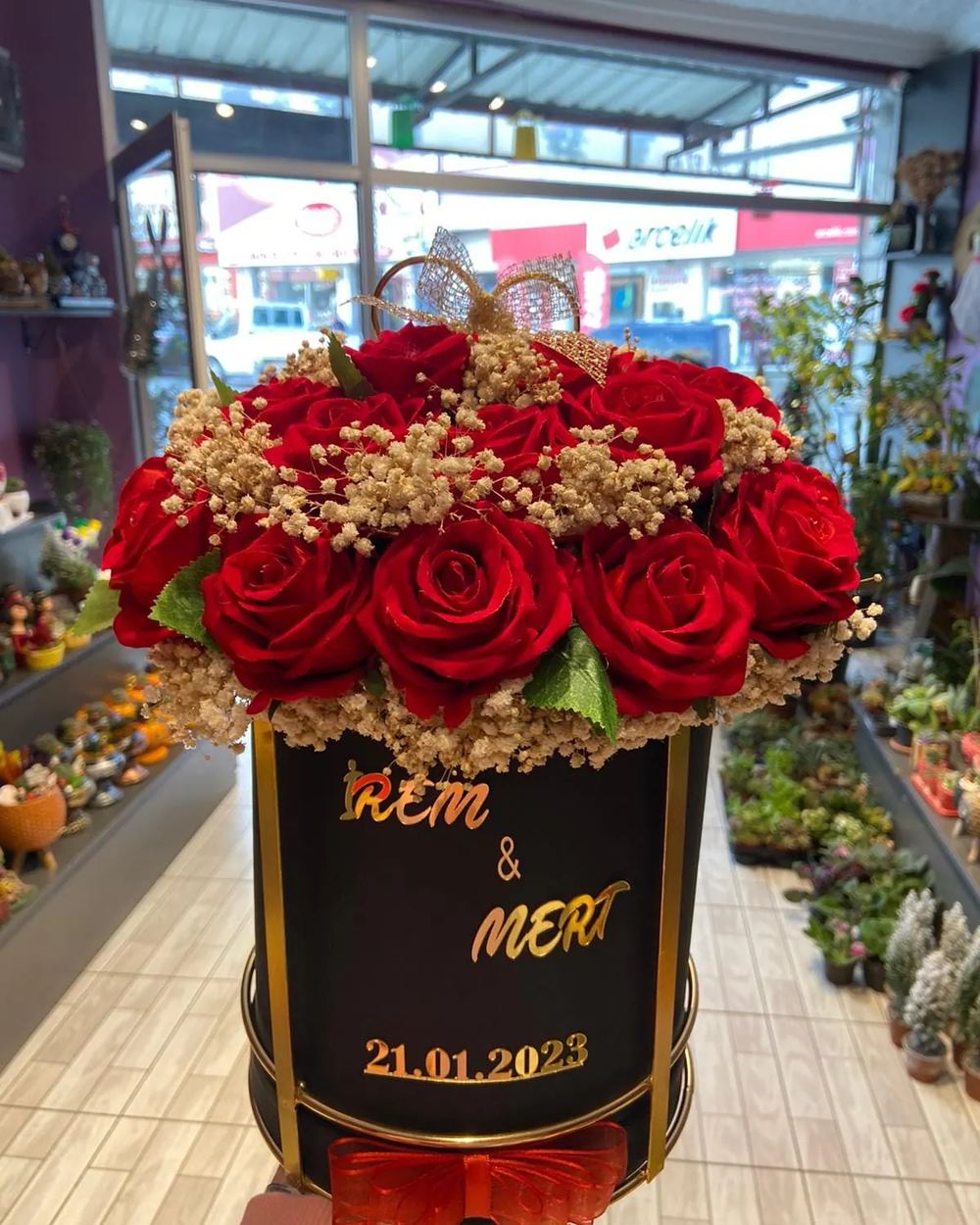 Kutuda Çiçekler tasarım örneği 4