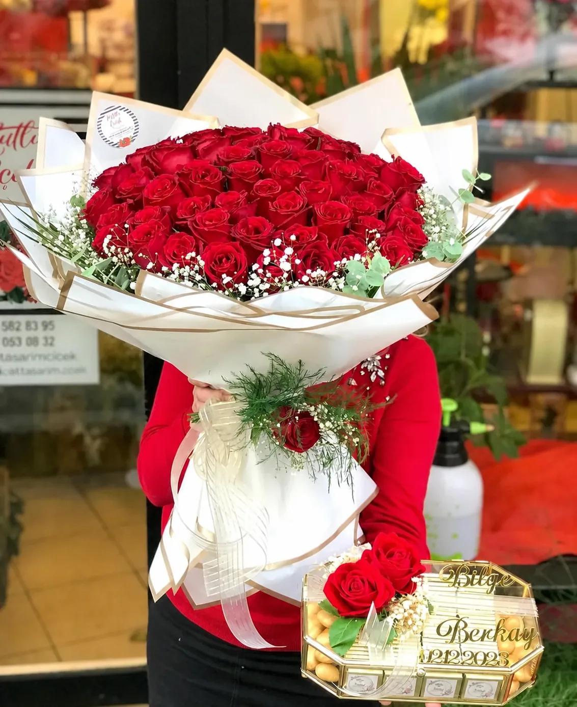 Gül Buketleri tasarım örneği 22