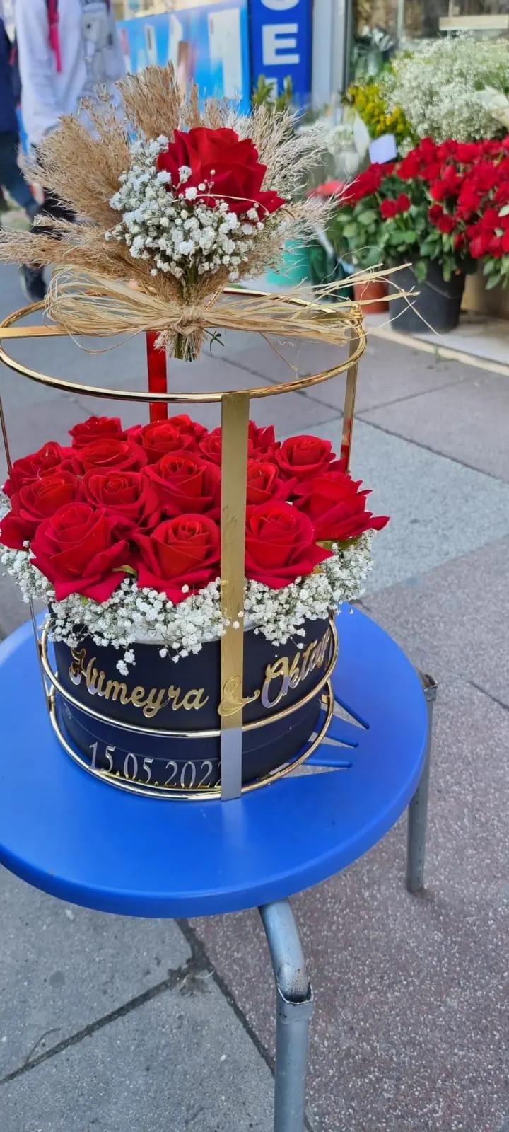 Kutuda Çiçekler tasarım örneği 7