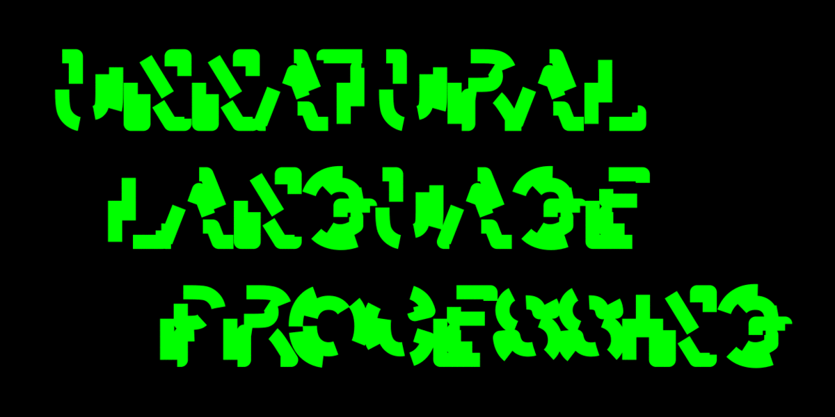 Machine Listening: Unnatural Language Processing