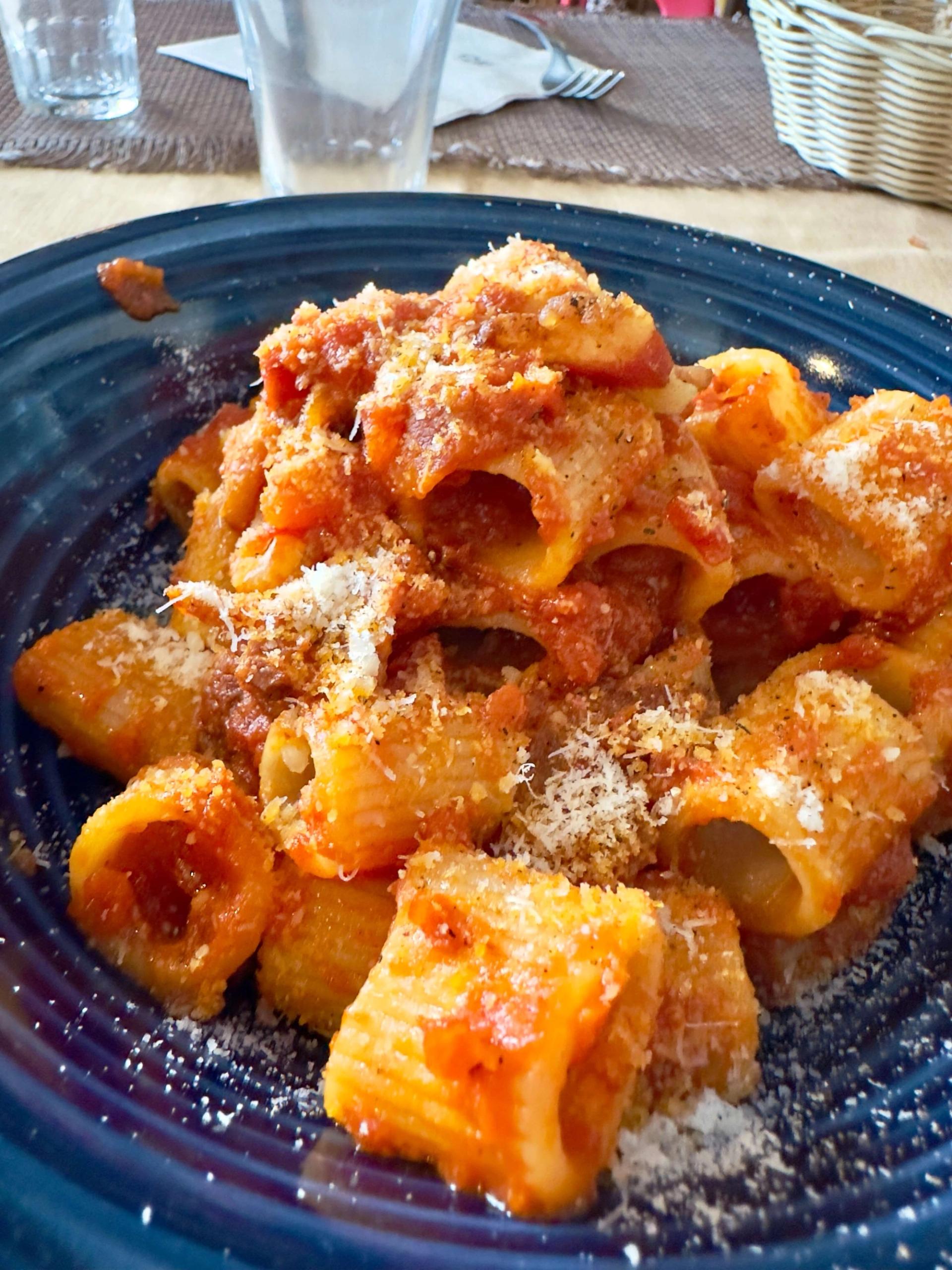 Amatriciana at Proloco Dol Centocelle in Rome