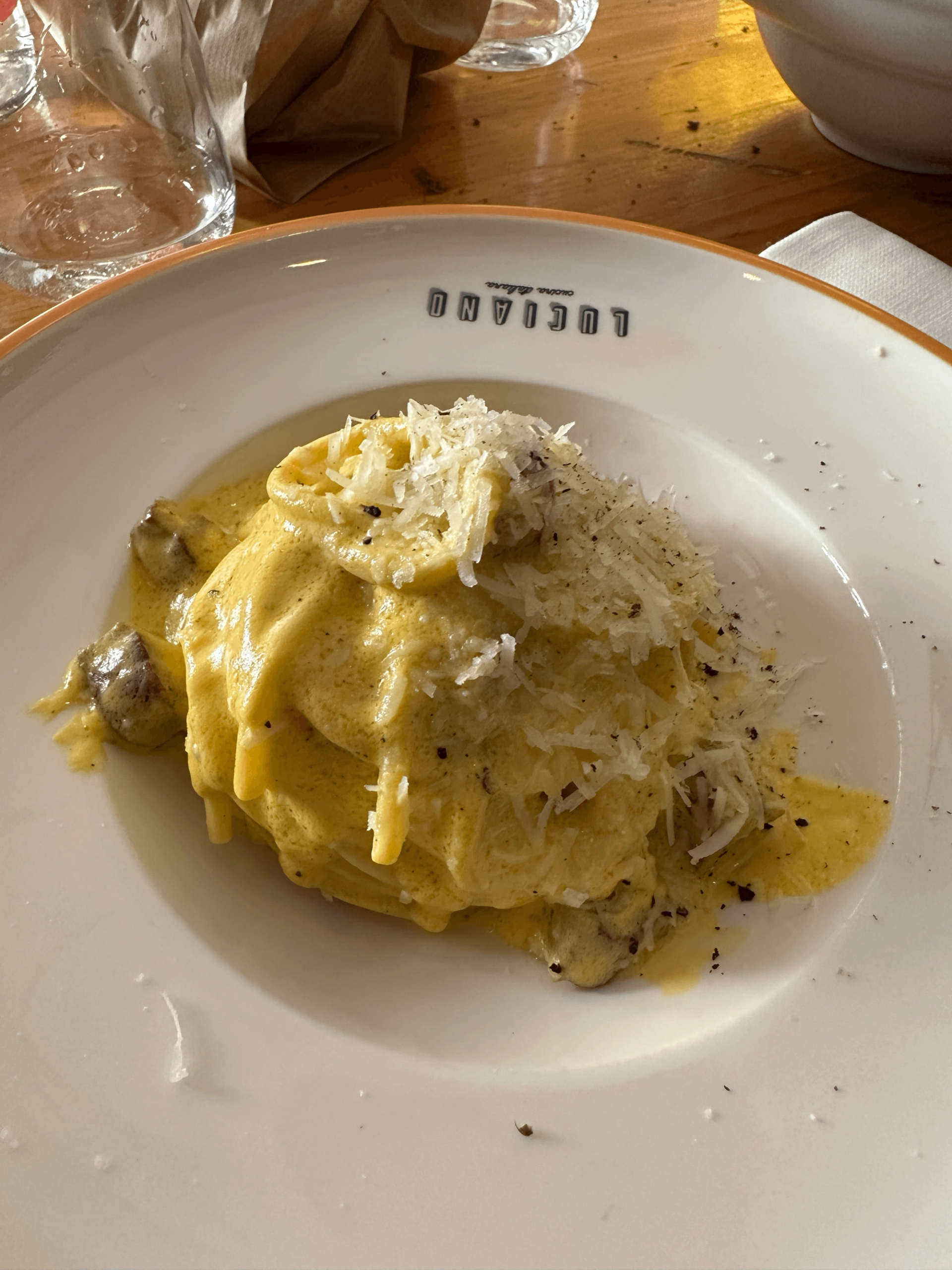 Carbonara di Luciano Cucina Italiana di Roma