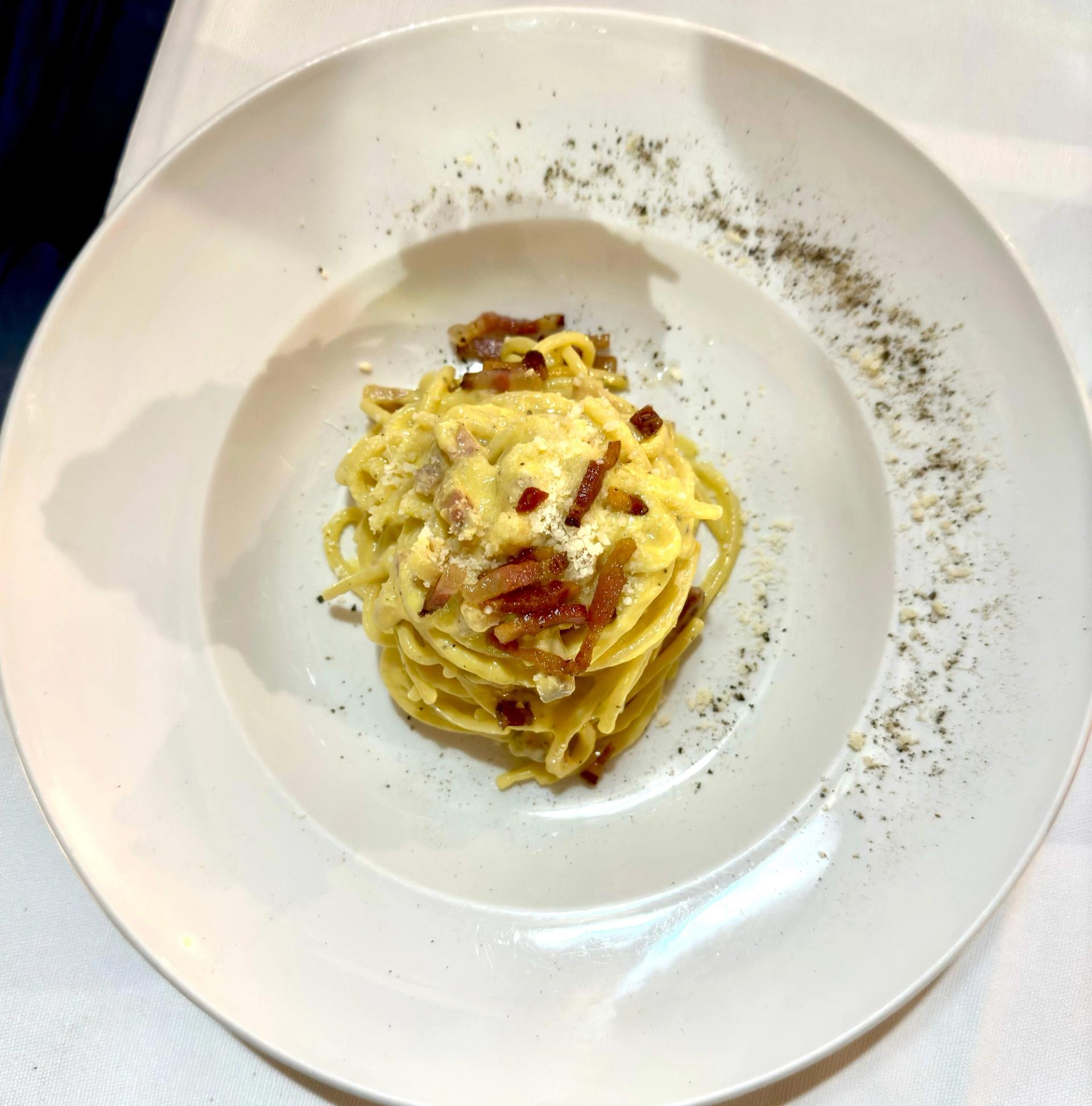 Carbonara di Trattoria Da Danilo di Roma