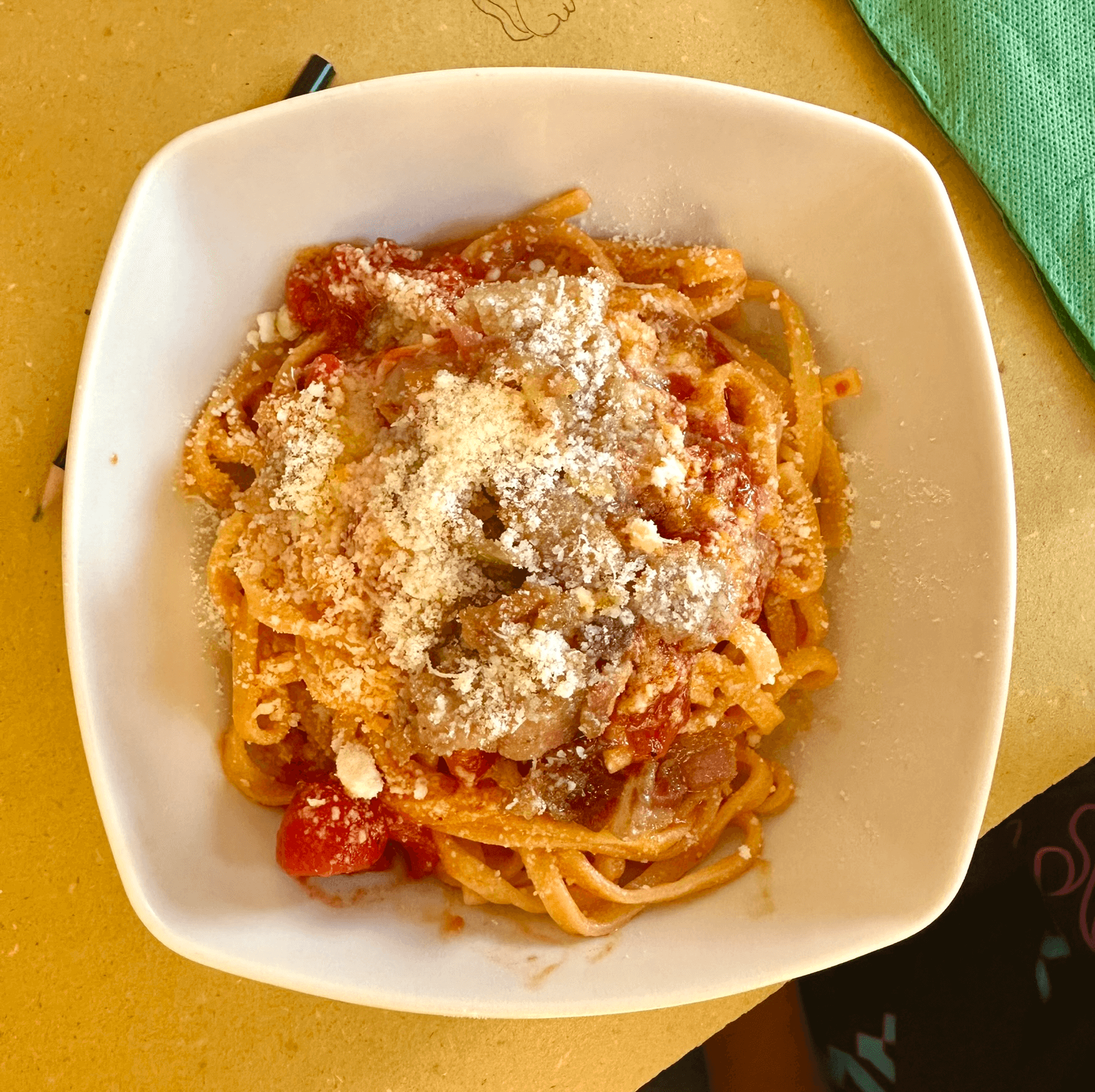 Amatriciana bei Osteria La Sol Fa in Rom Amatriciana bei Osteria La Sol Fa in Rom