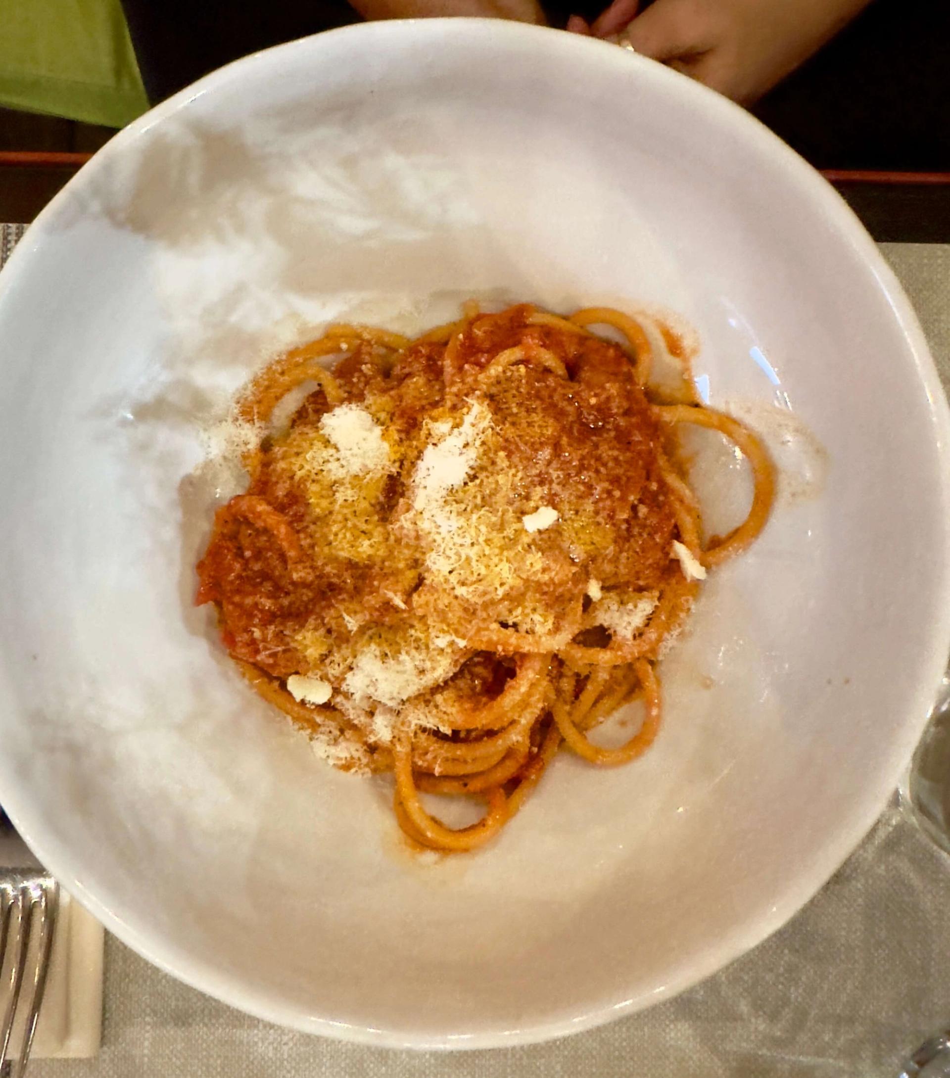 Amatriciana at Trecca in Rome
