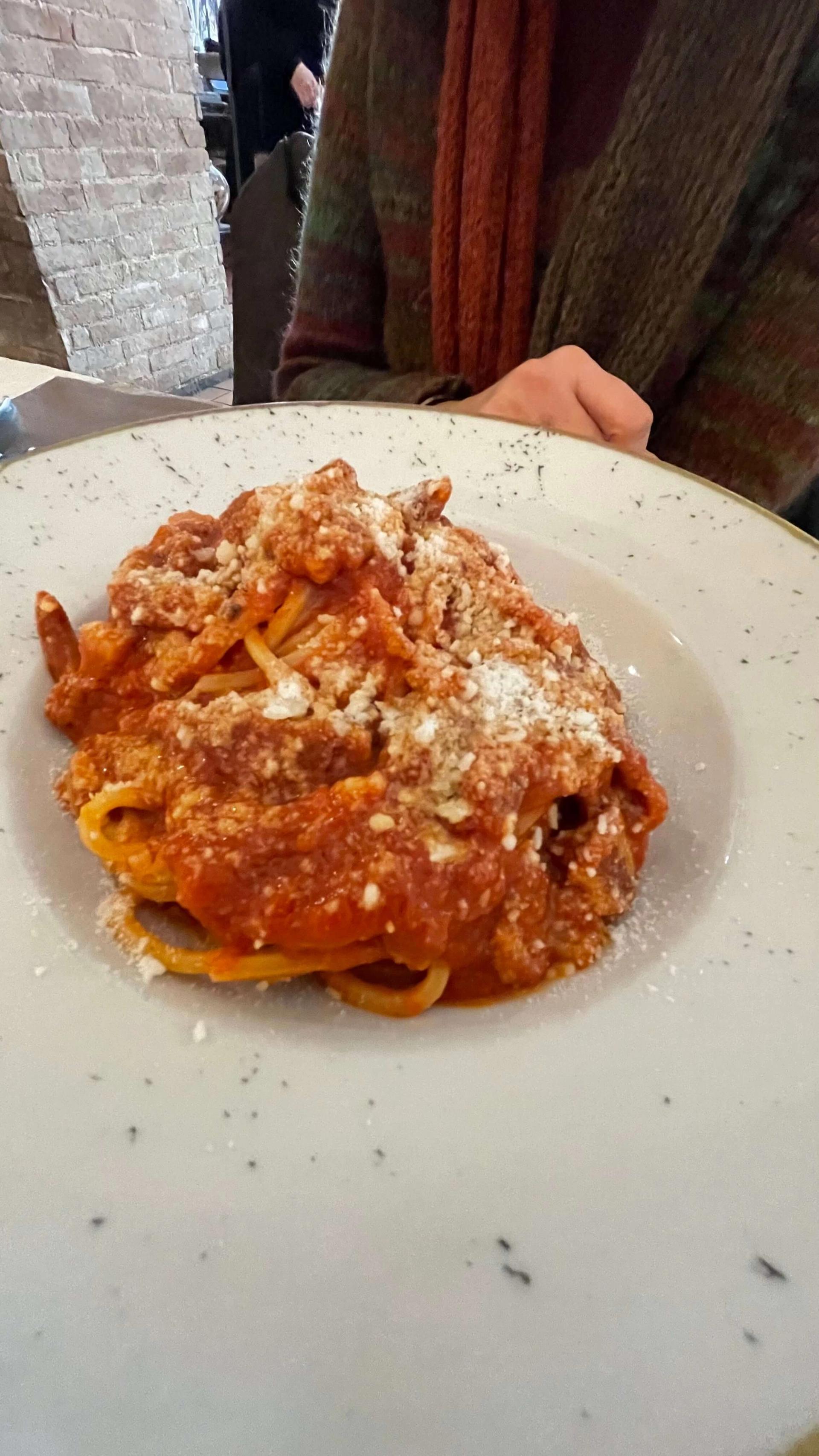 Amatriciana chez Sellero e Ventresca Due à Rome