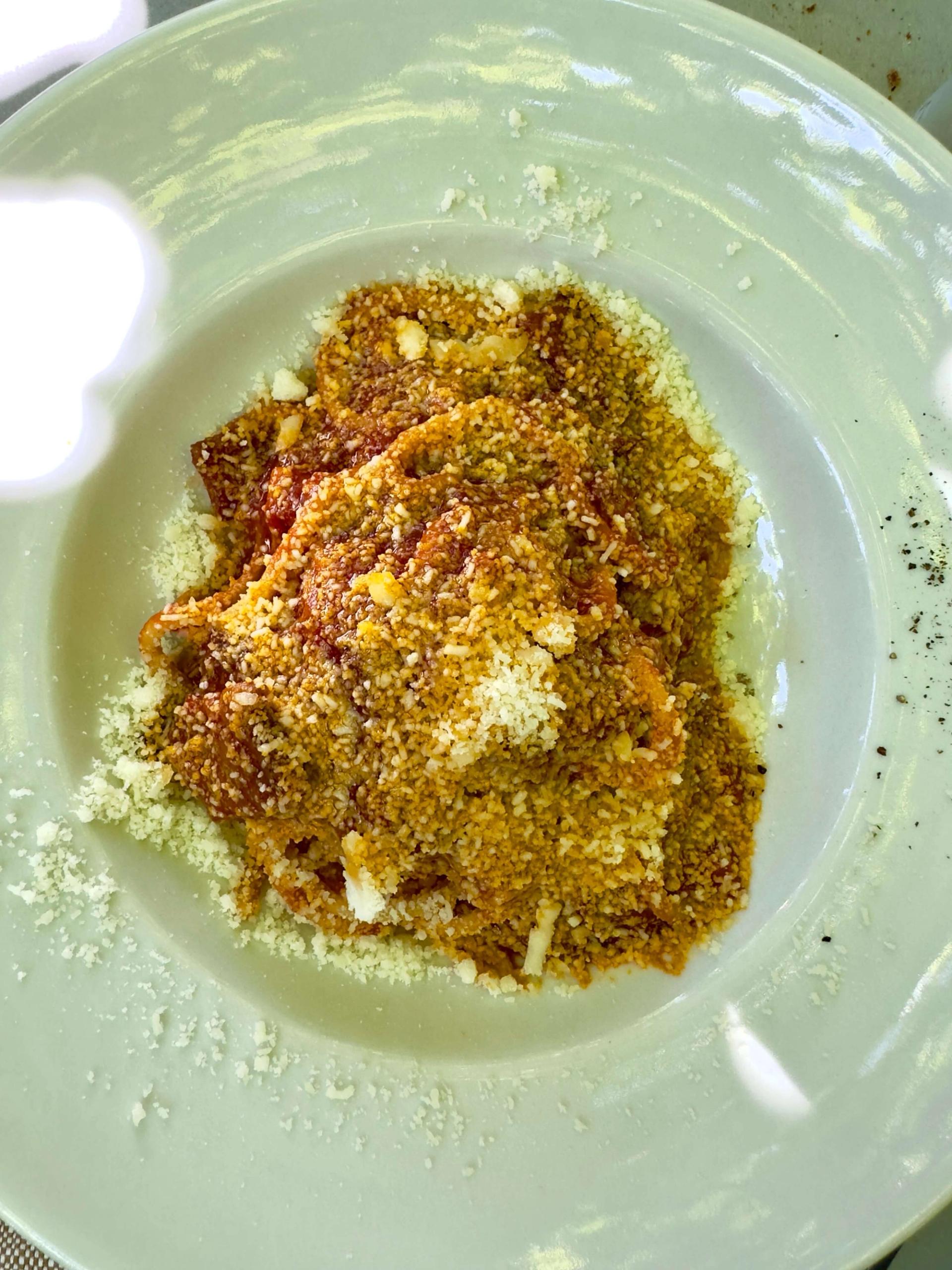 Amatriciana bei Da Cesare al Casaletto in Rom Amatriciana bei Da Cesare al Casaletto in Rom