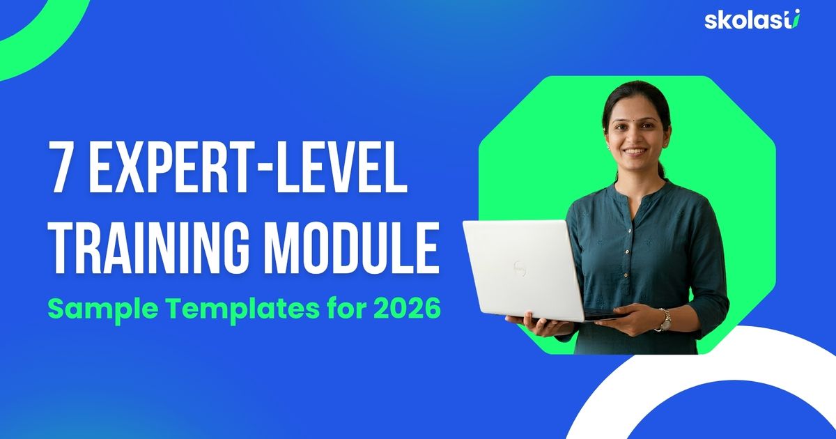 7 ExpertβLevel Training Module Sample Templates for 2026 | Skolasti