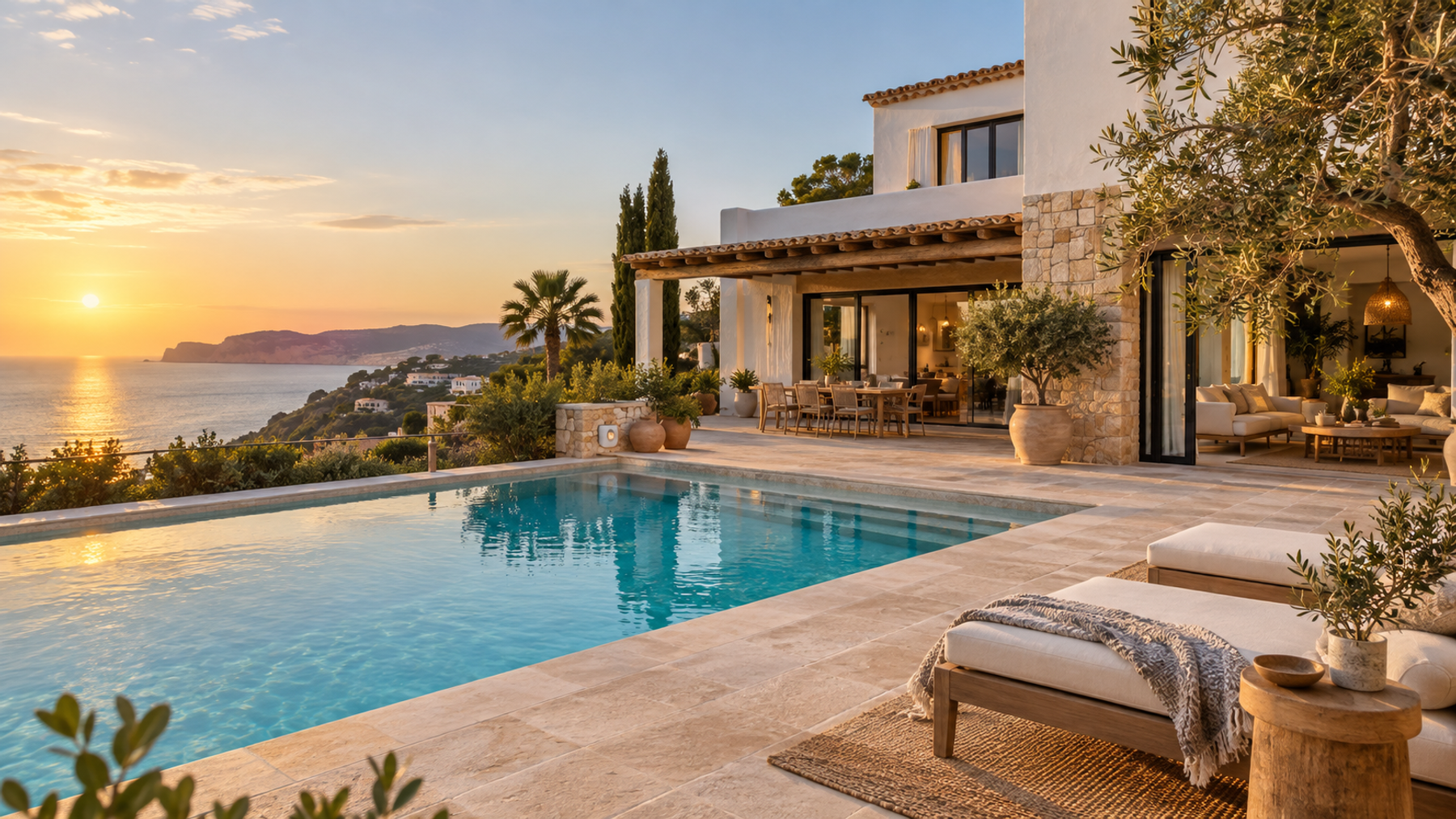Villa Maré with private pool and Mediterranean terrace