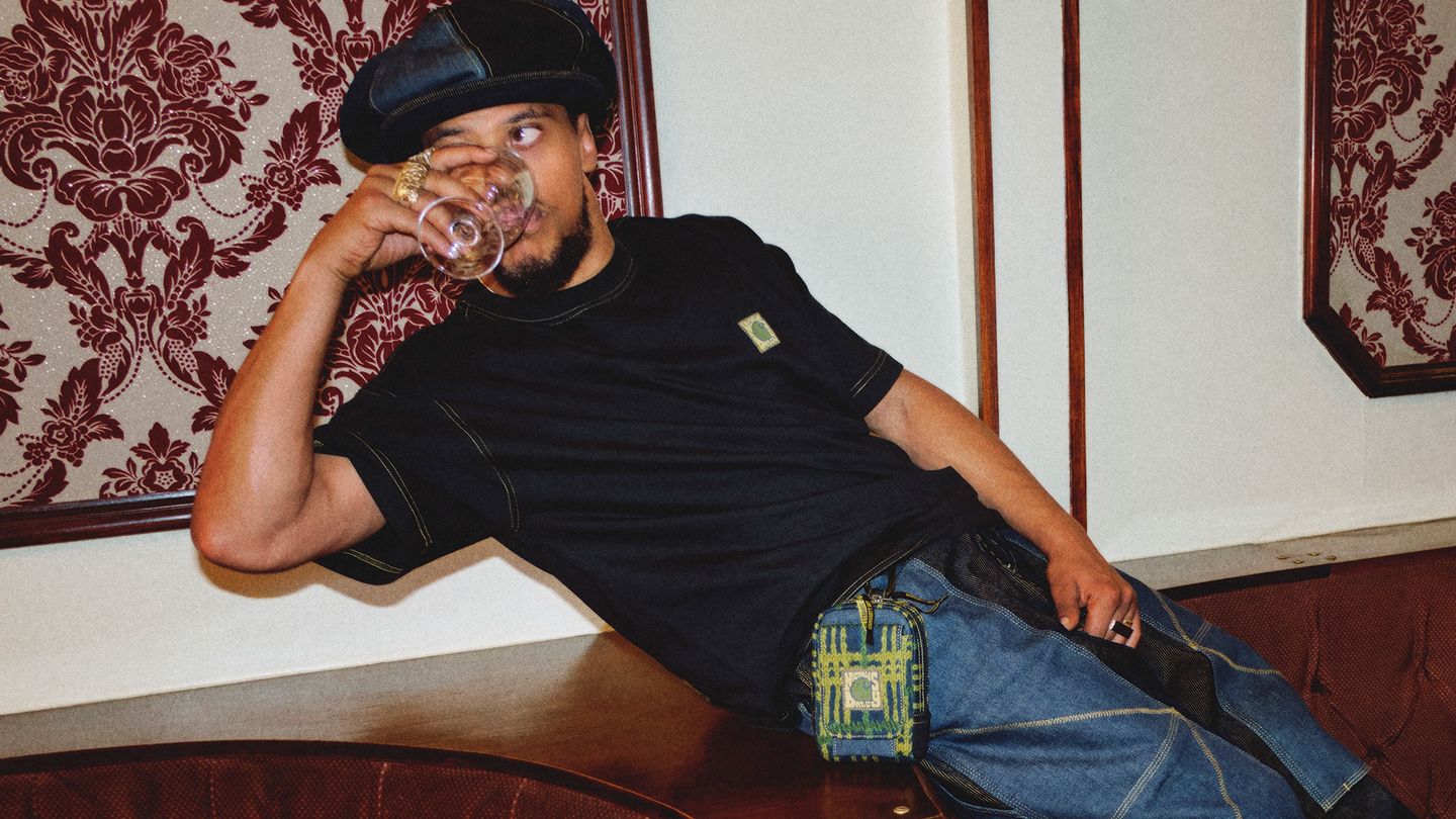 Carhartt WIP Carhartt WIP x Nicholas Daley Knitted Hat, ND Black