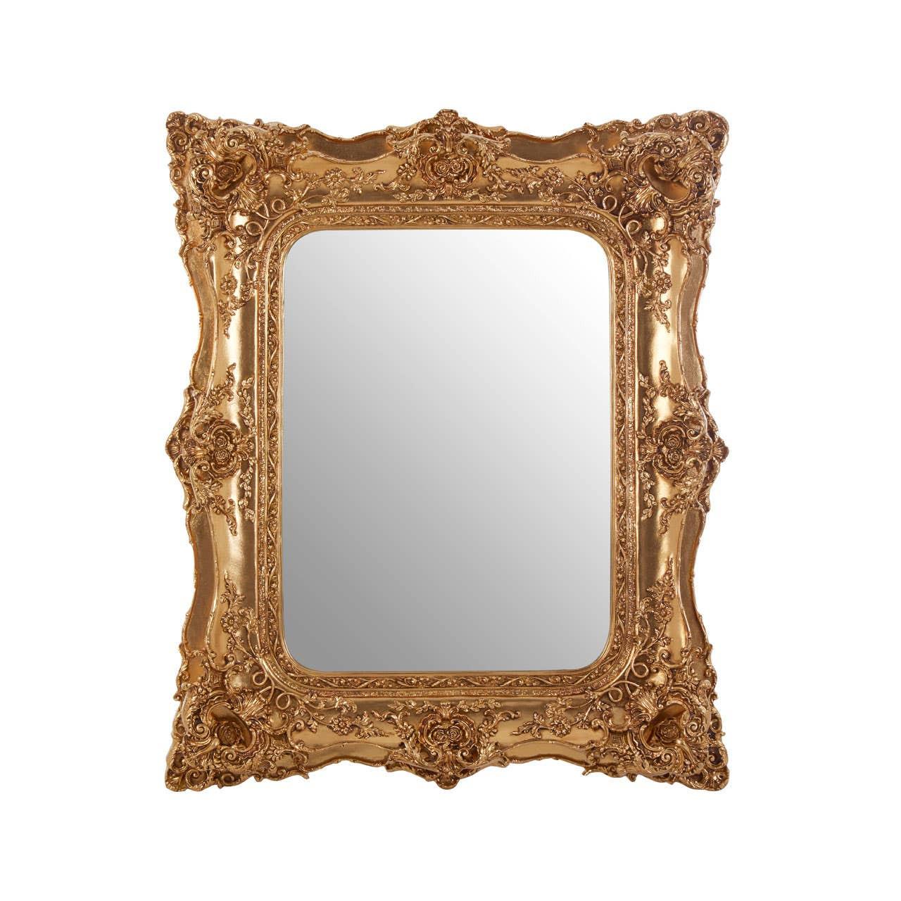 Marseille Gold Bevelled Edge Wall Mirror | Kaiku
