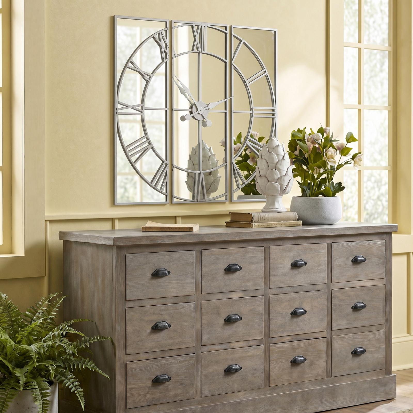 Celina Mirrored Wall Clock | Kaiku