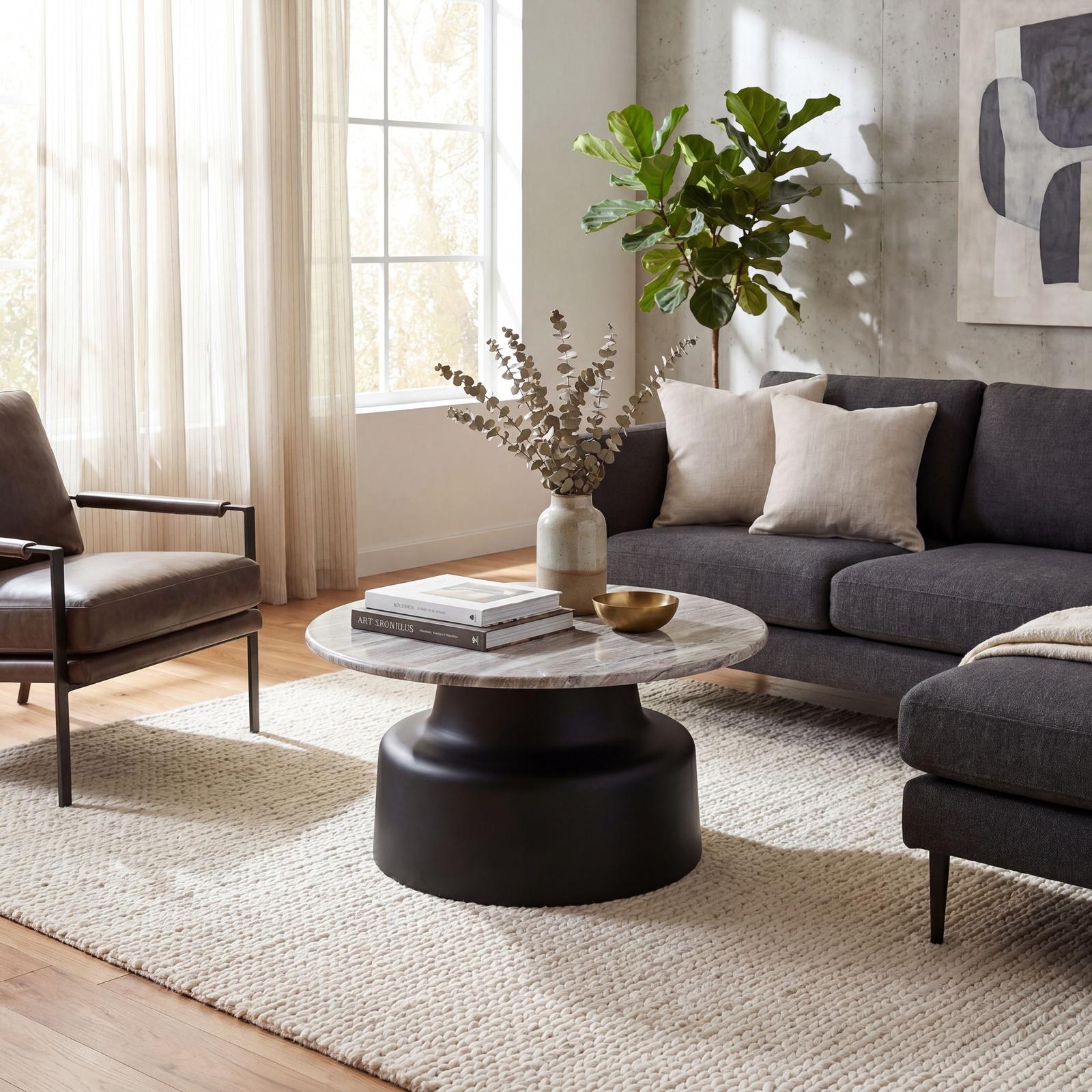 Oura Round Coffee Table | Kaiku