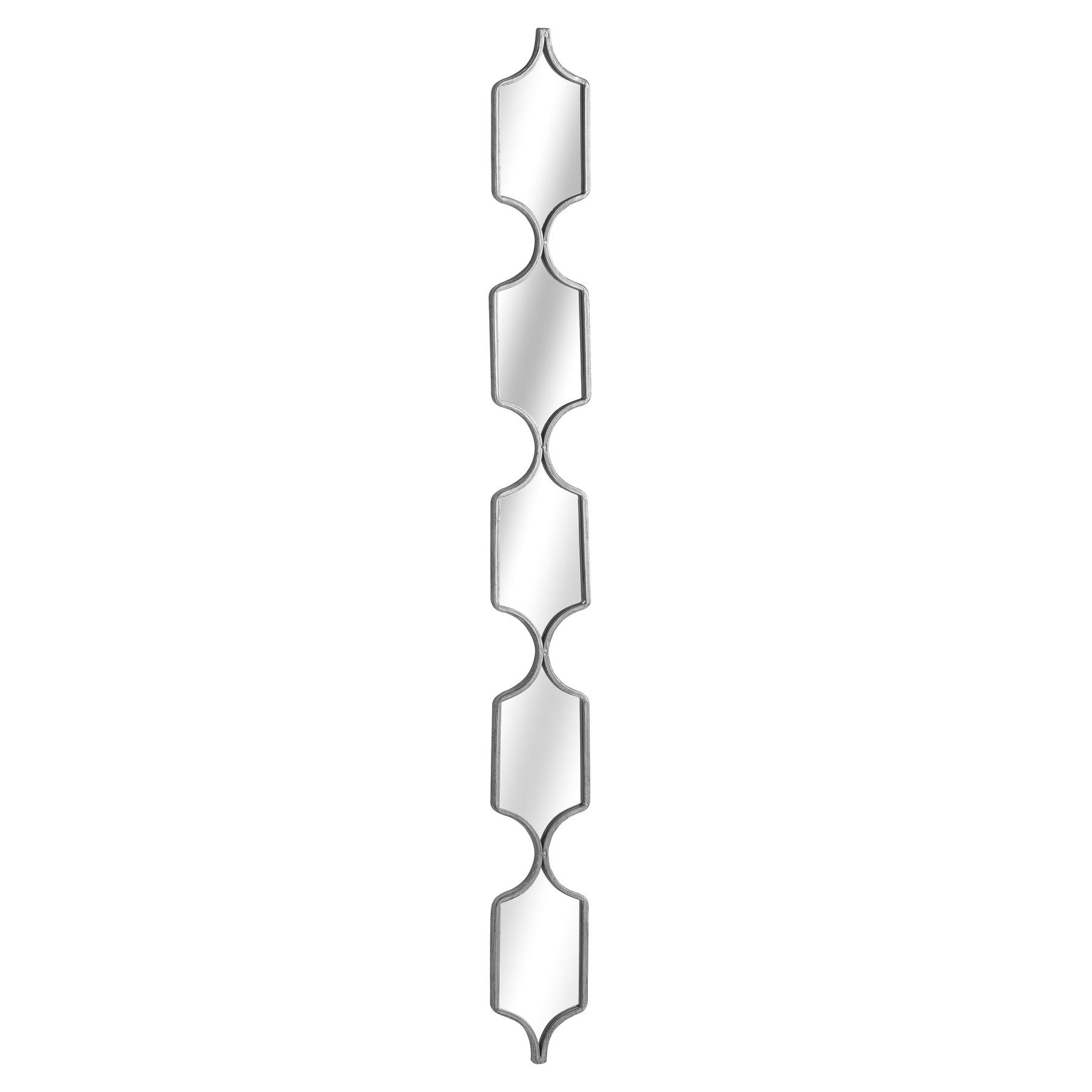 Square Decorative Hanging Collage Mirror In Silver | Kaiku