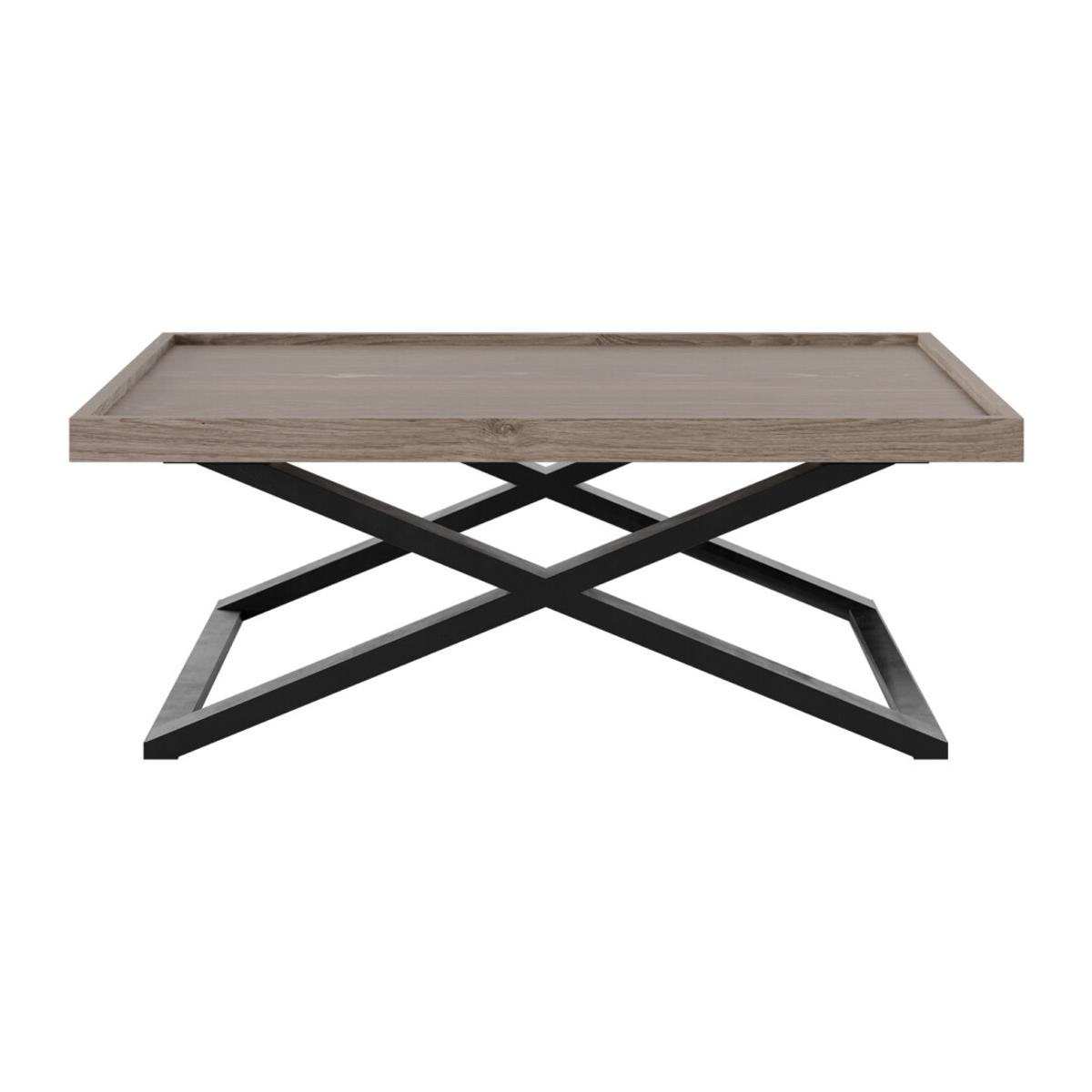Pershore Rectangular Aged Oak Coffee Table | Kaiku