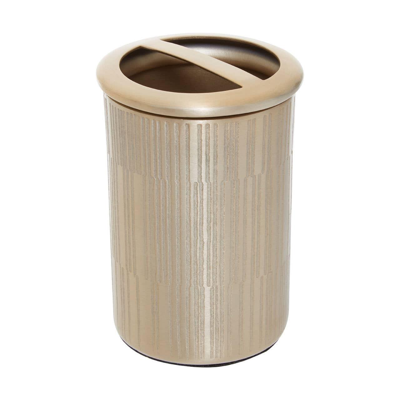 Allegra Champagne Finish Toothbrush Holder | Kaiku