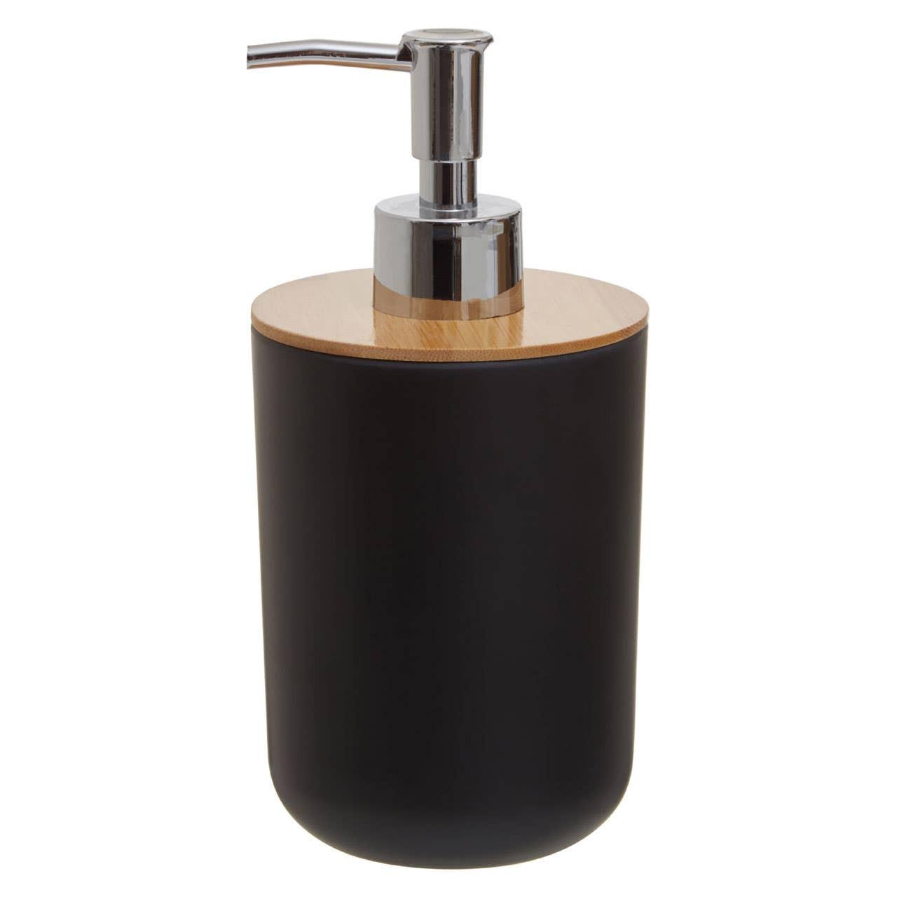 Canyon Black Lotion Dispenser - 500ml | Kaiku