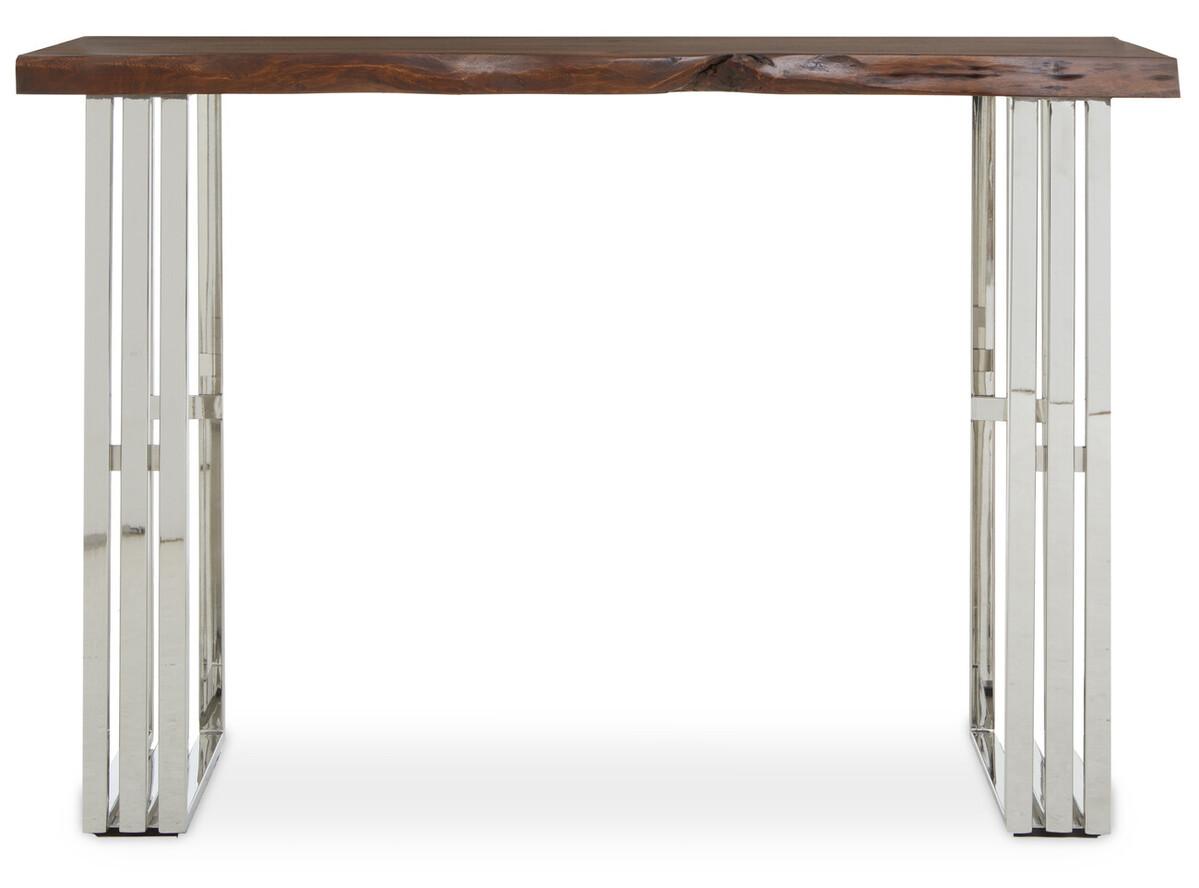 Hampstead Natural And Silver Console Table | Kaiku