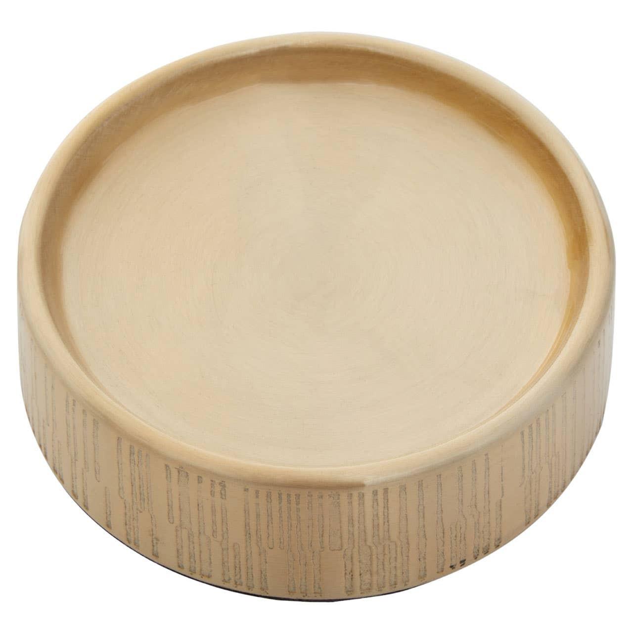 Allegra Champagne Finish Soap Dish | Kaiku