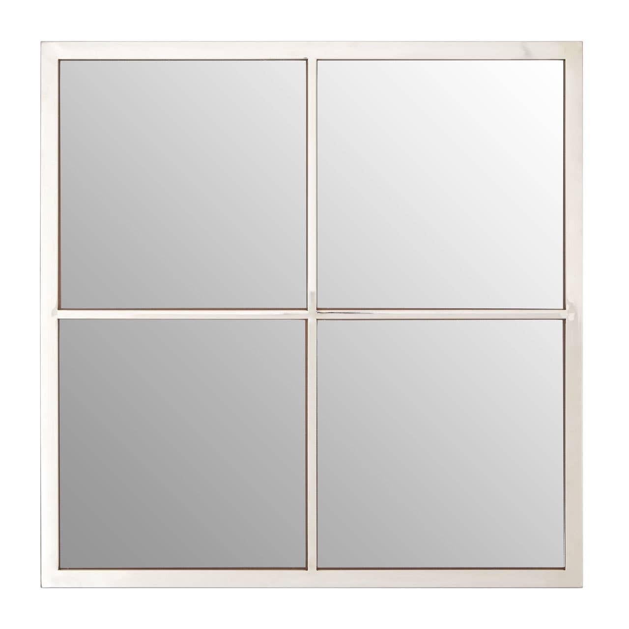 Descartes Square Window Pane Wall Mirror | Kaiku
