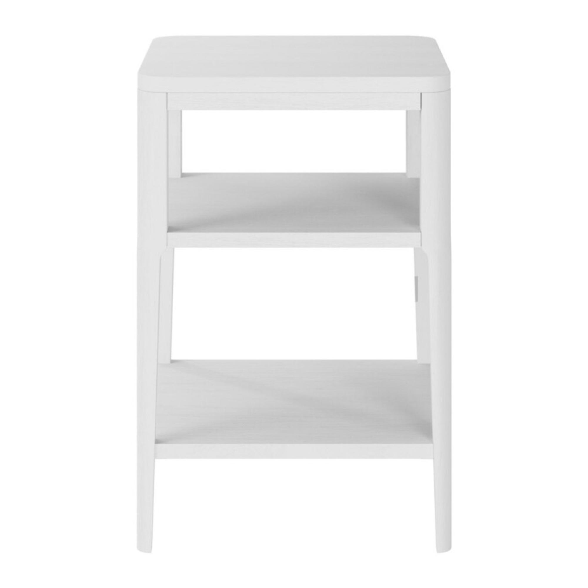 Abberley White End Table | Kaiku