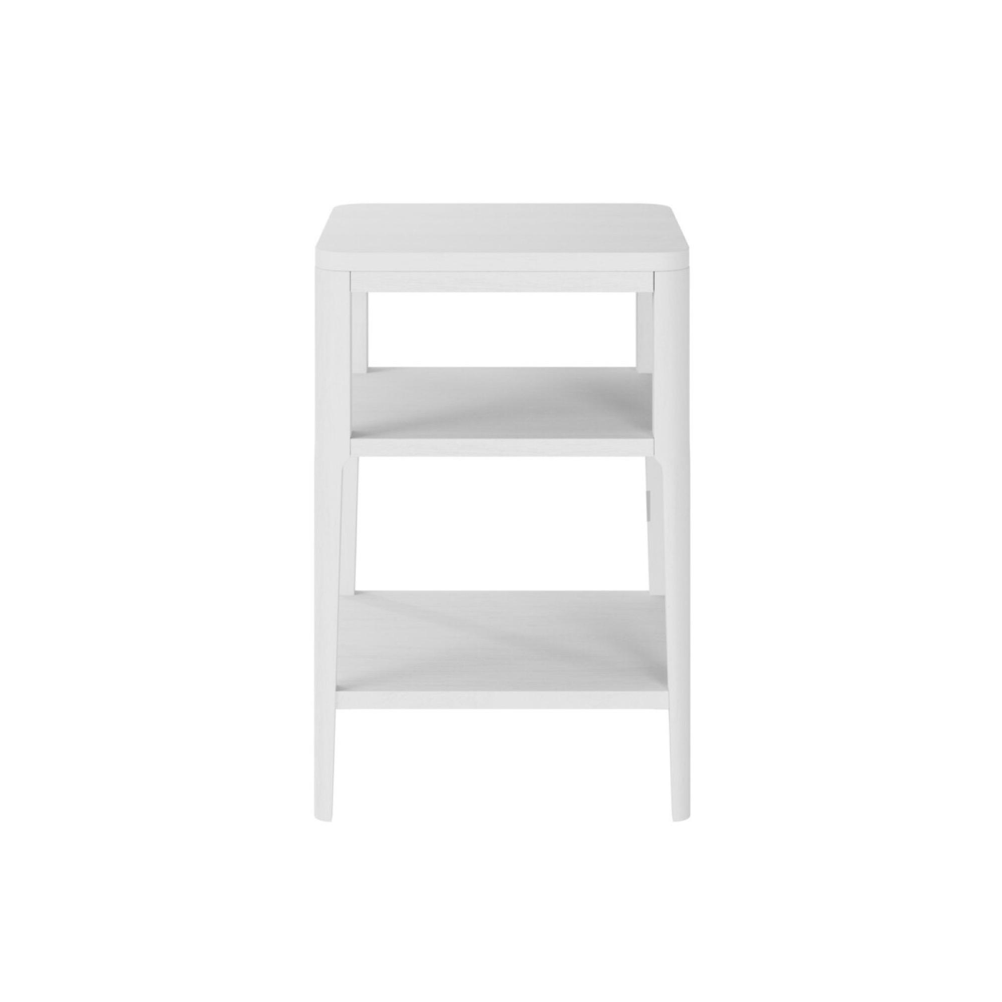 Abberley White End Table | Kaiku