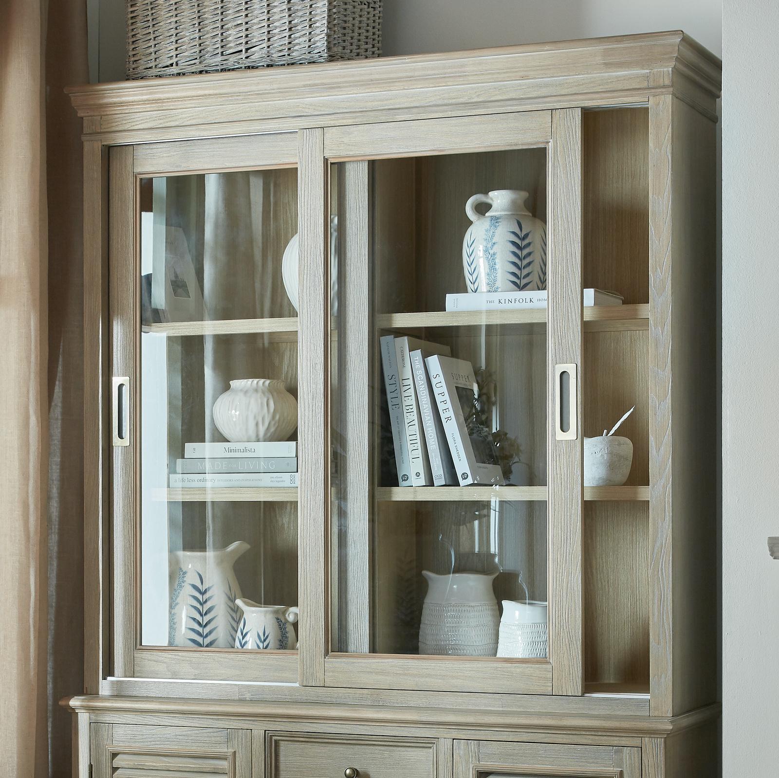 Delphine Collection Sliding Glass Dresser Top | Kaiku