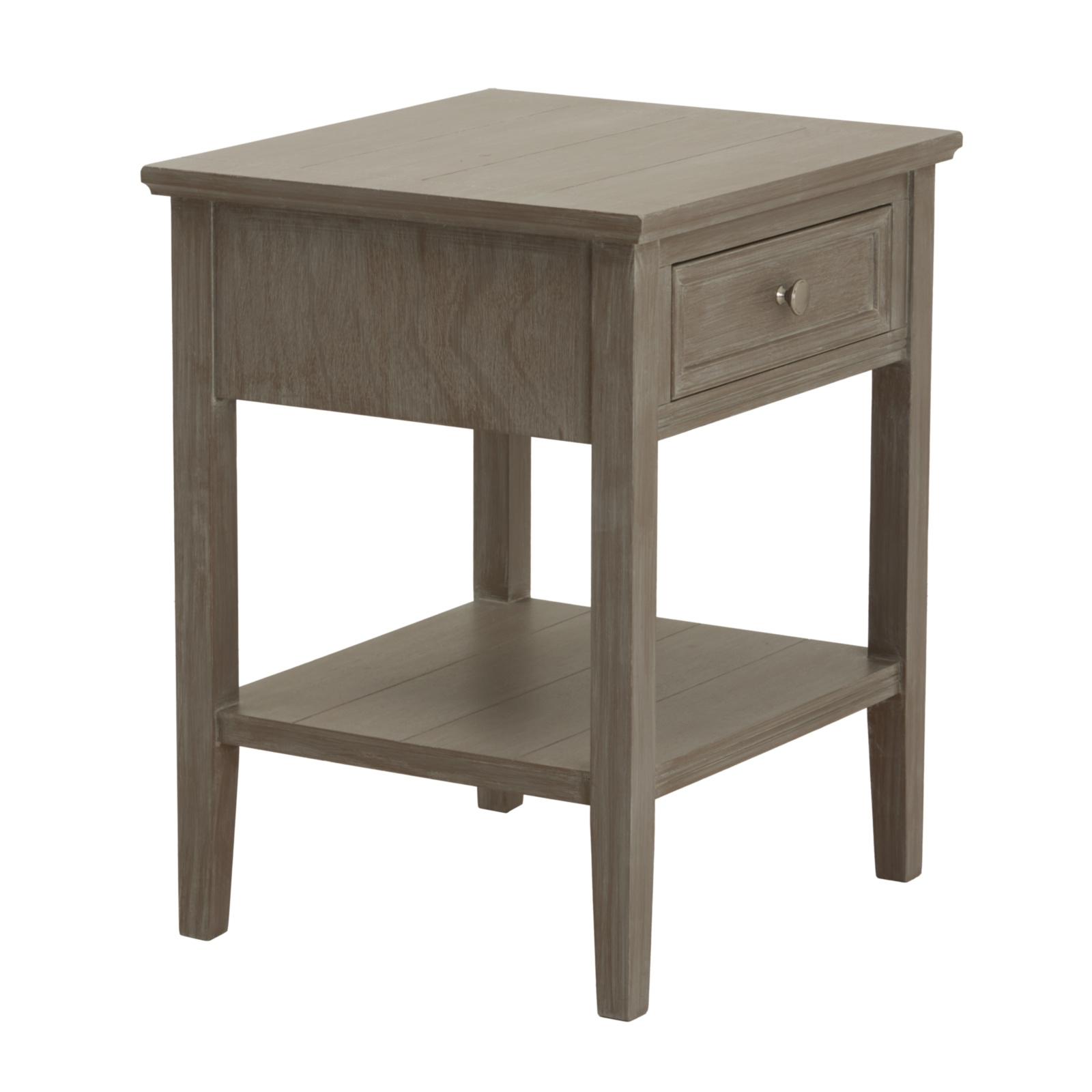 Serene One Drawer Side Table | Kaiku