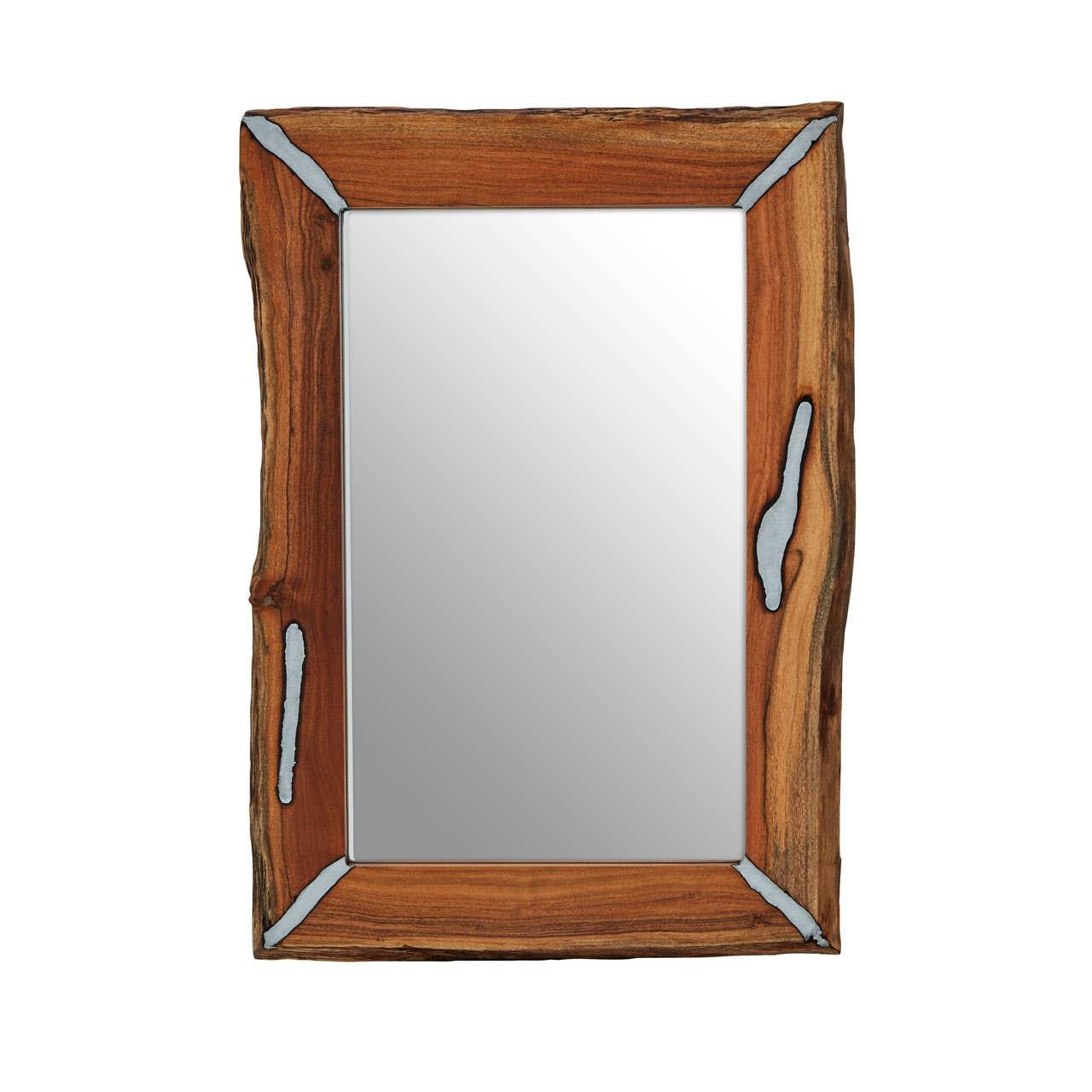 Almora Acacia Wood Wall Mirror | Kaiku